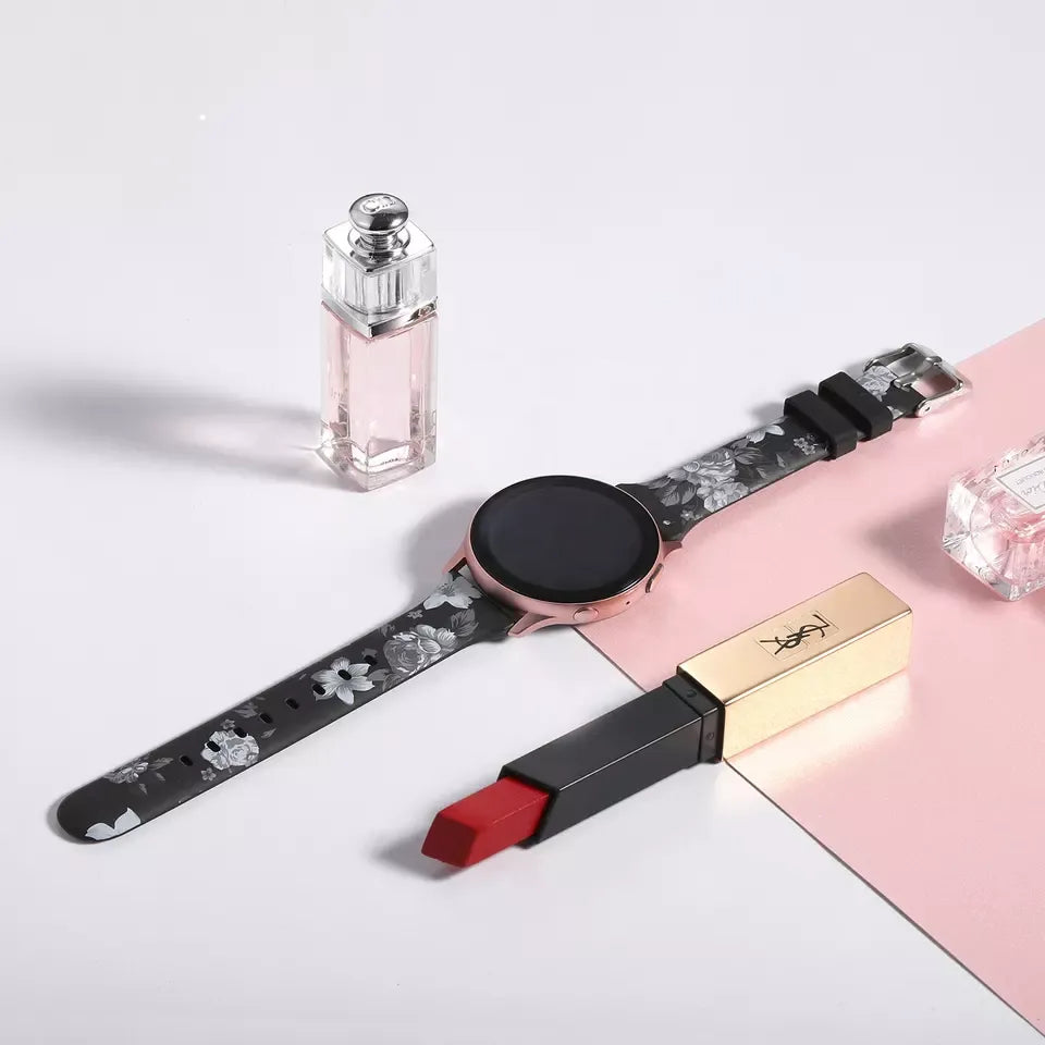 Grey Flower Amazfit Bip 3 (Pro) bandje