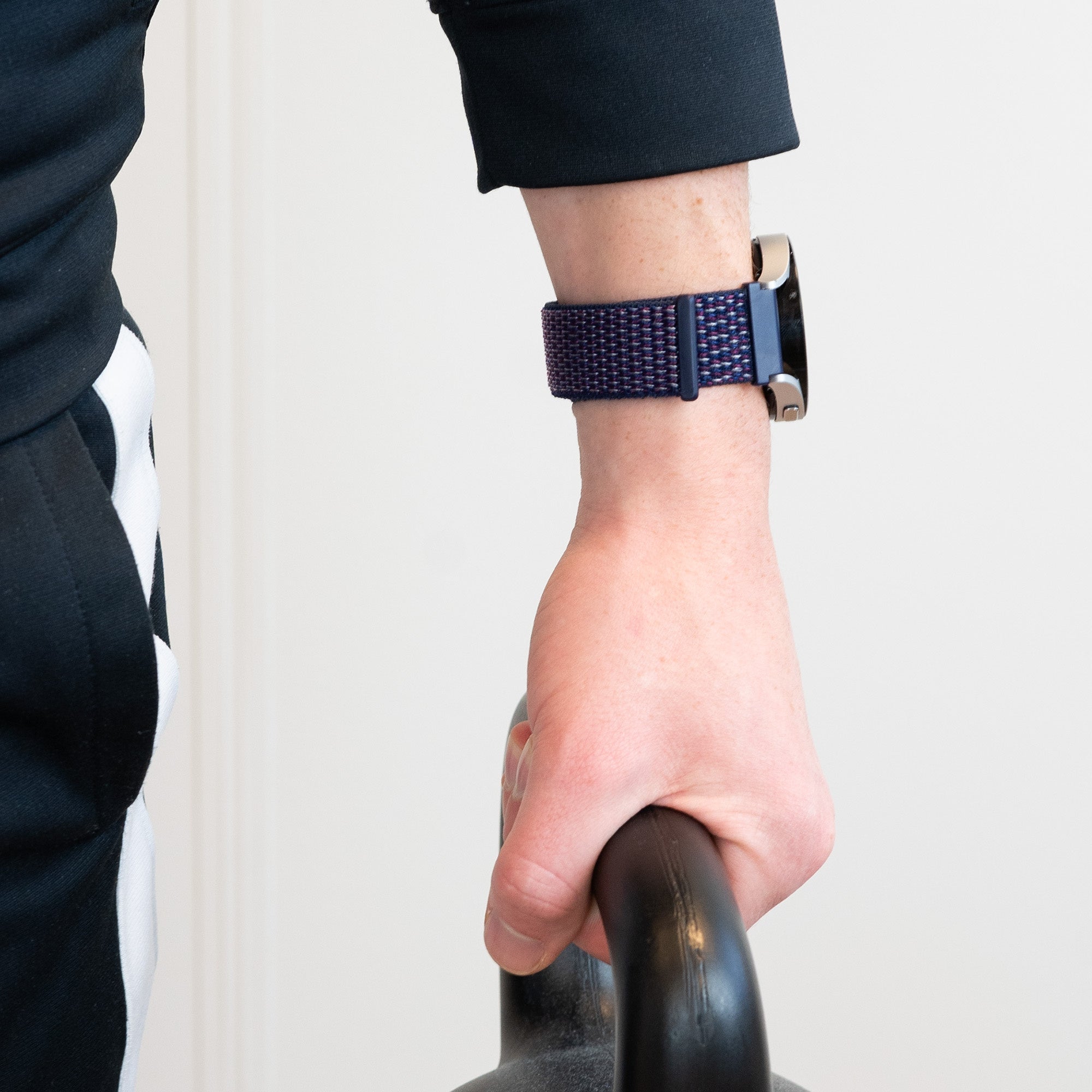 Bandz Garmin Vivomove Trend nylon loop band (indigo)