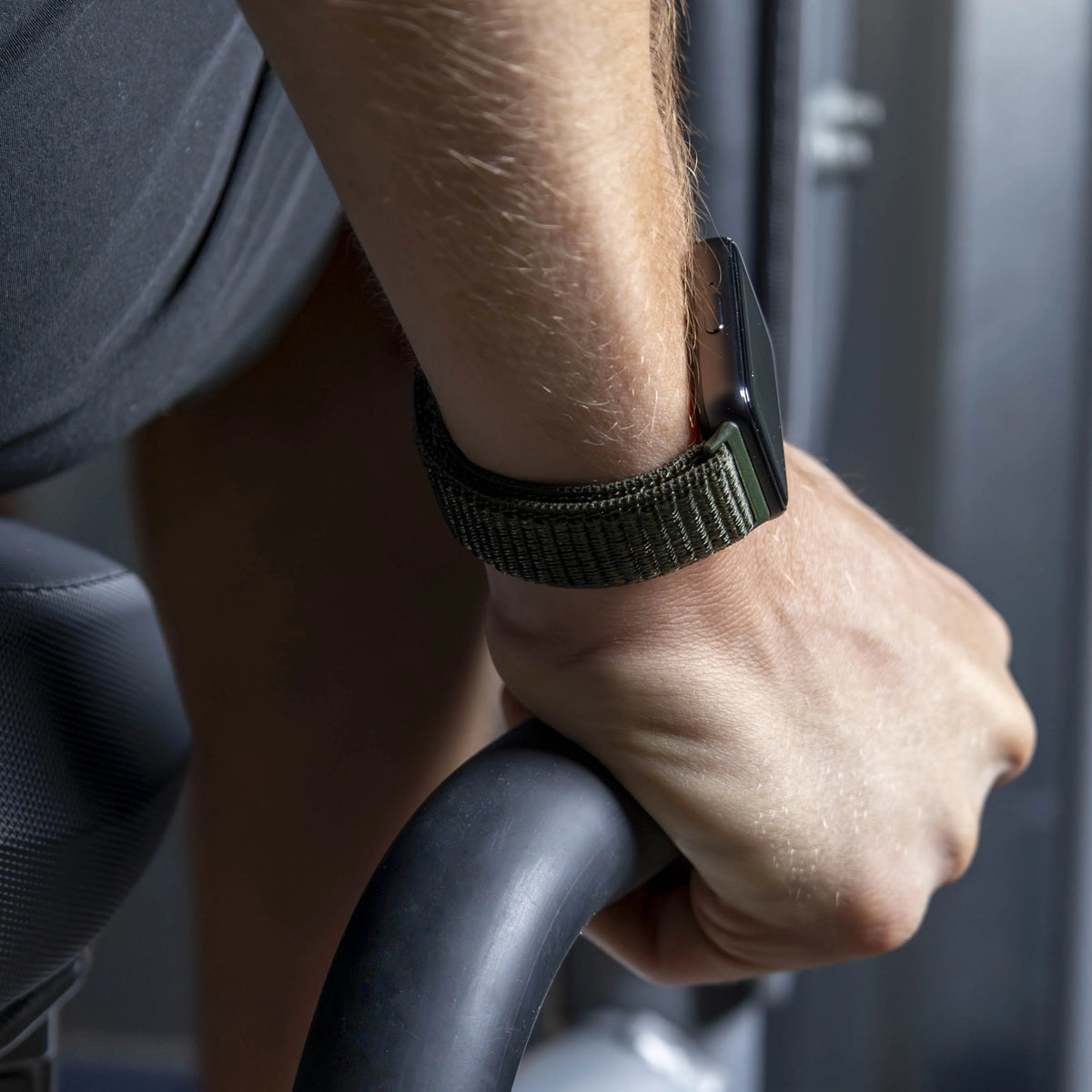 Nylon Strap, green, lifestyle photo