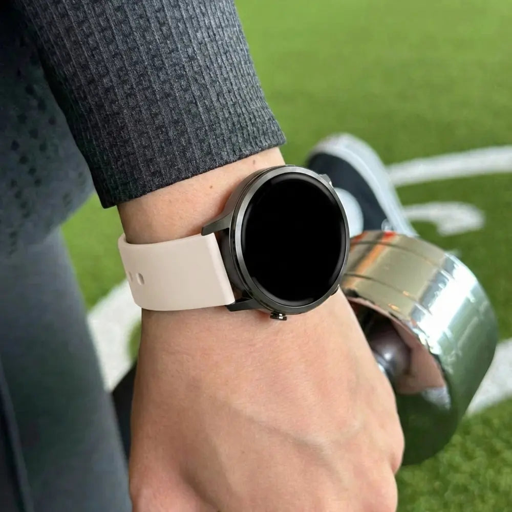 Bandz Garmin Vivomove 3 sport band 'Deluxe' (sterrenlicht)