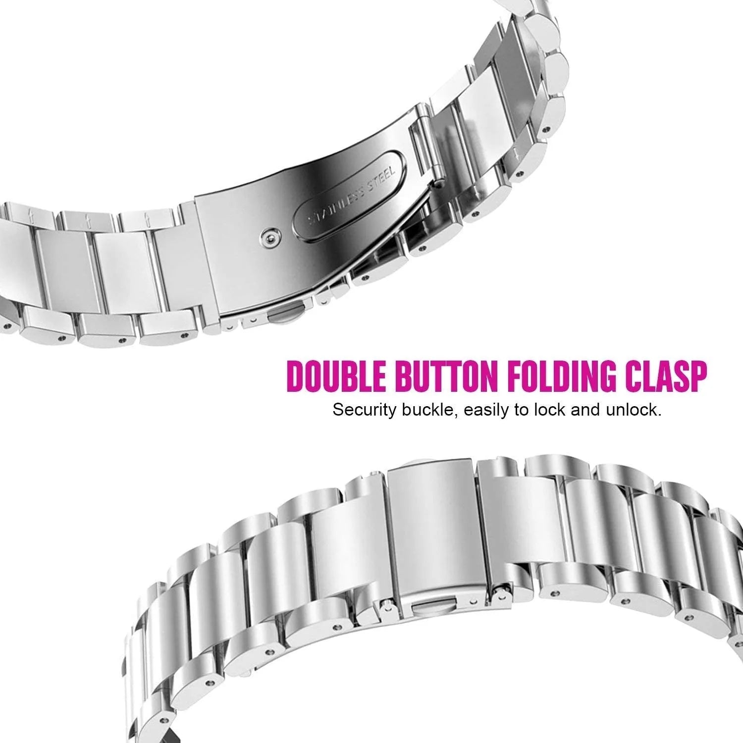 Gard Pro Ultra 3 stalen band (zilver)