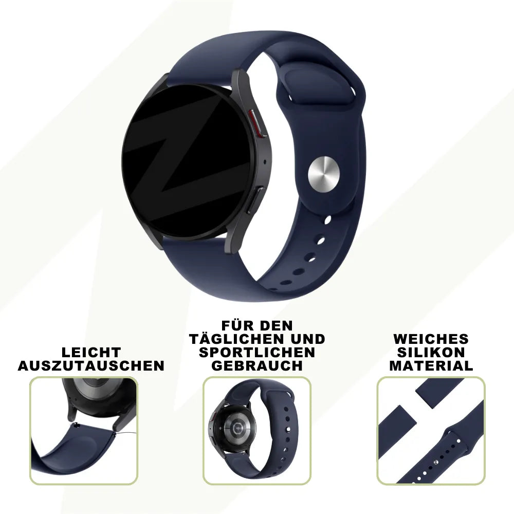 Bandz Coros Pace 2 sport band 'Deluxe' (donkerblauw)