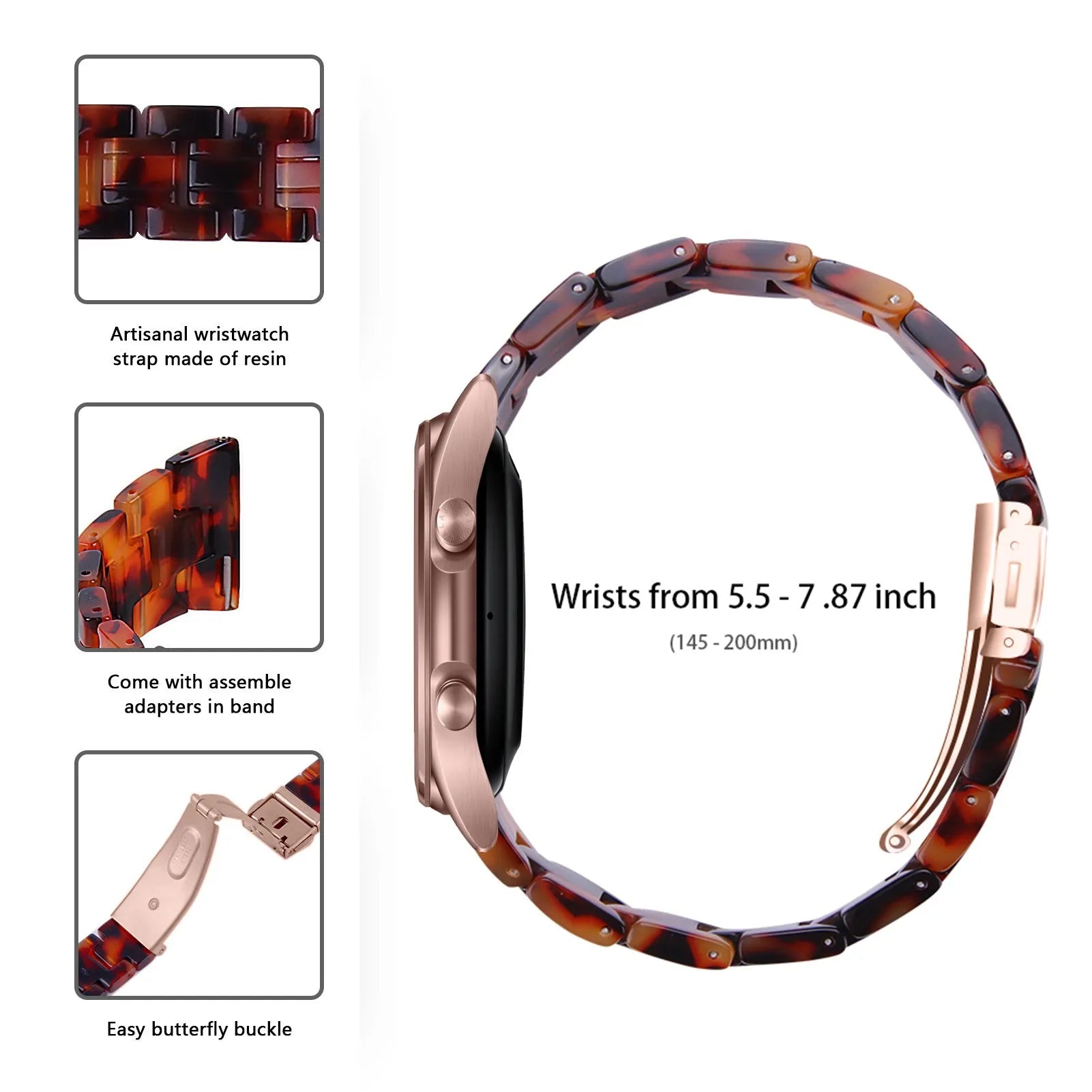 Amazfit GTR Mini resin bandje (lava)
