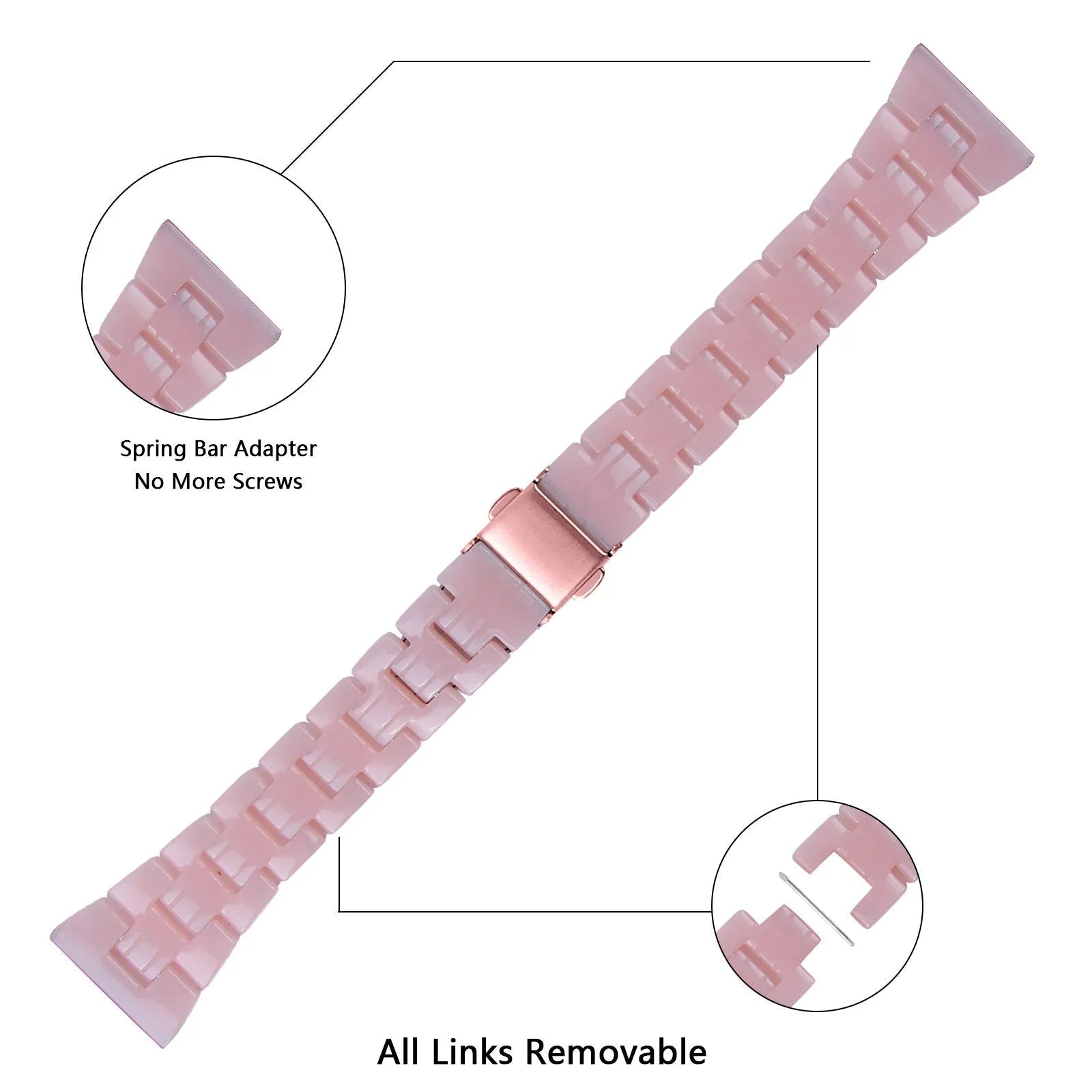 Amazfit GTR Mini resin bandje (roze)