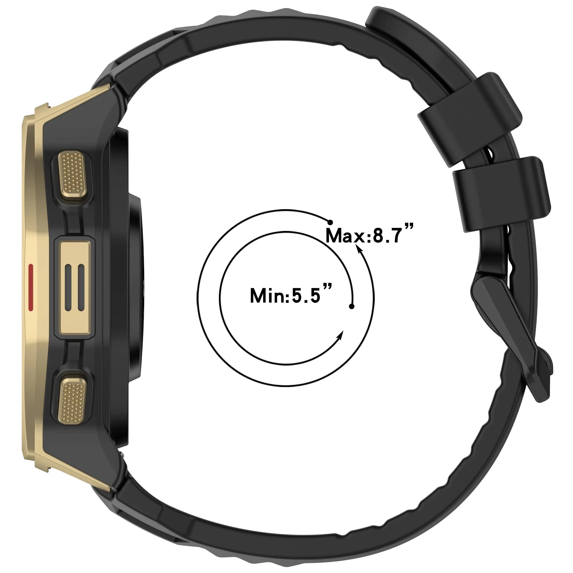 Amazfit T-Rex 3 Pro - 44mm Silicone Strap (Green)