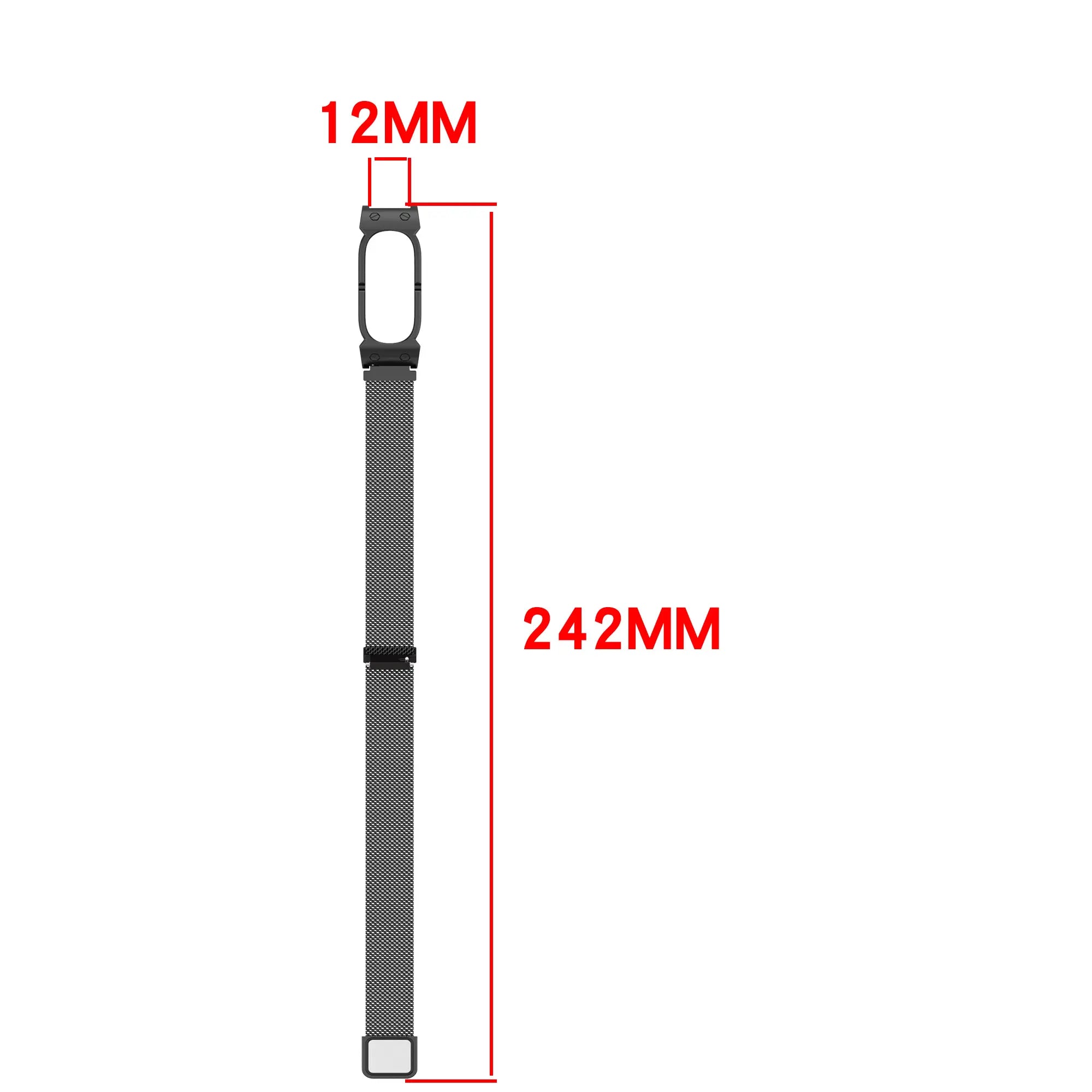 Fitbit Air Milanese band (zwart)