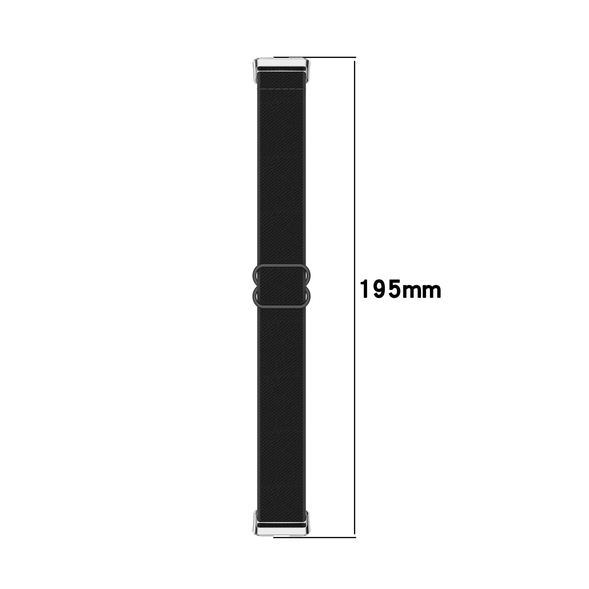 Huawei Band 9 elastisch bandje (zwart)