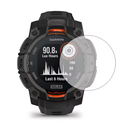 Garmin Instinct 3 - 45mm screen protector (glas)