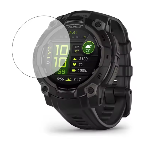 Garmin Instinct 3 - 50mm screen protector (glas)
