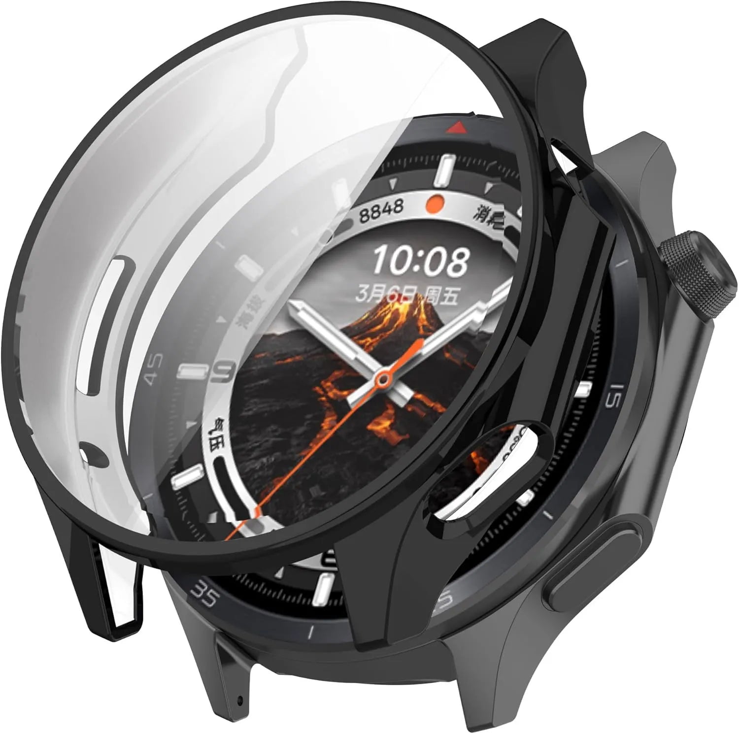 OnePlus Watch 3 TPU case (zwart)