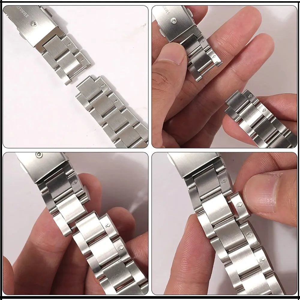 WHOOP MG stalen band (zilver)