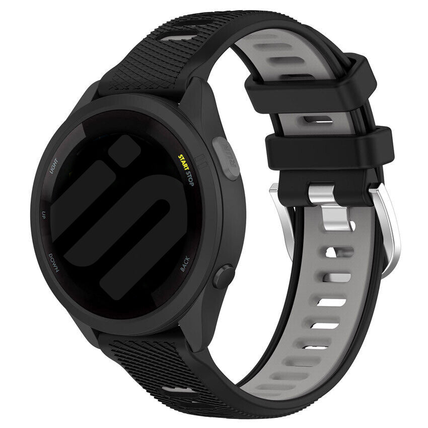 Garmin Forerunner 570 - 42mm sport gesp bandje (zwart/grijs)