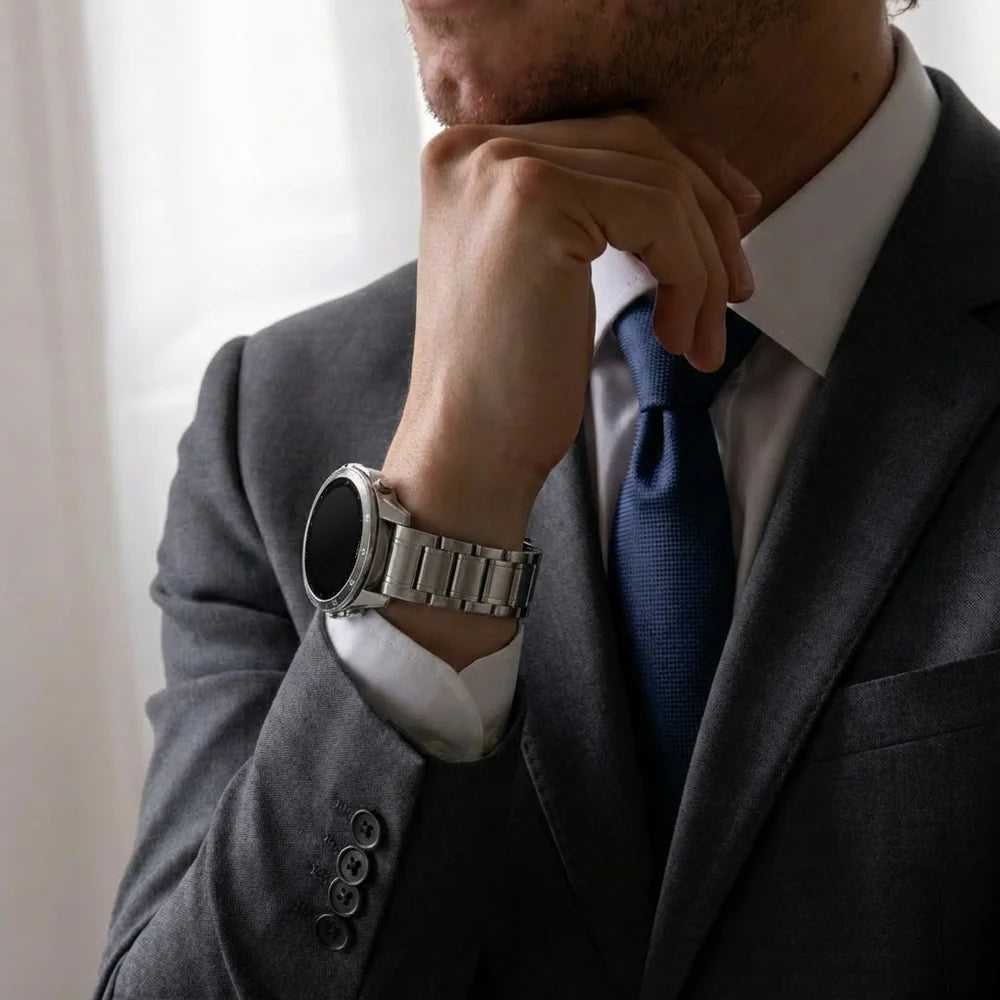 Garmin Tactix 8 - 47mm Premium Titanium Strap (Titanium)