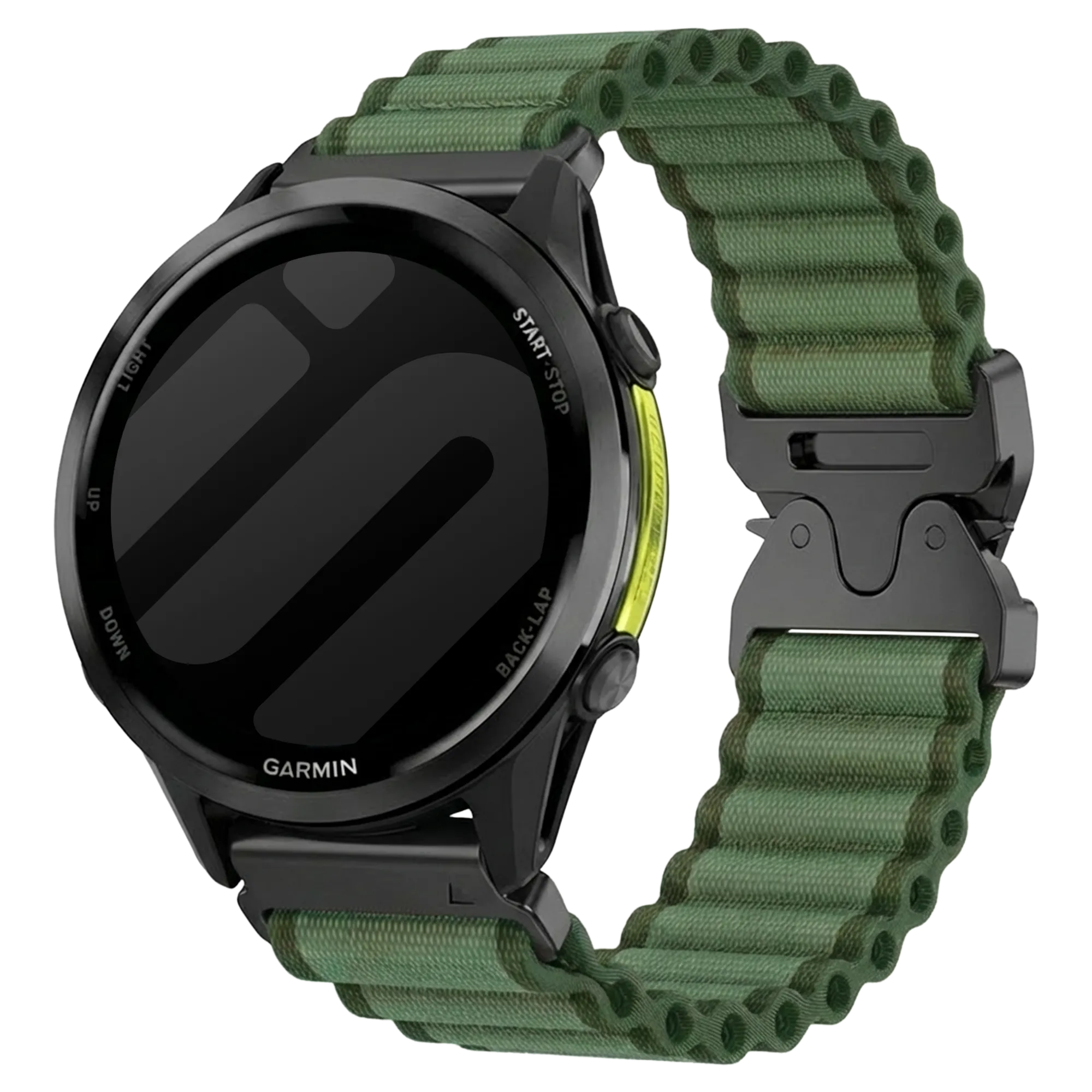 Garmin Fenix 8 Pro - 47mm Outdoor Nylon Strap (Green)