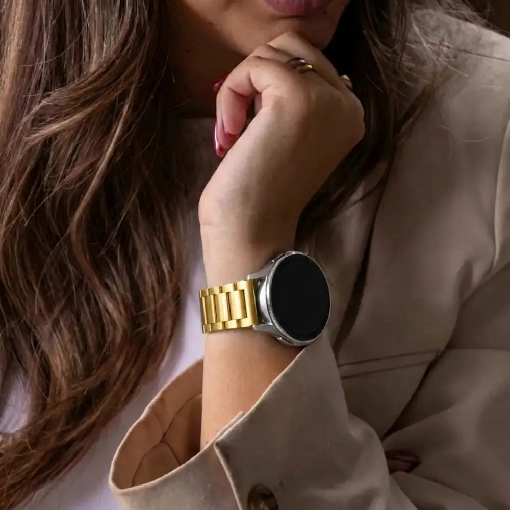 Samsung Galaxy Watch 46mm Steel Strap (Gold)