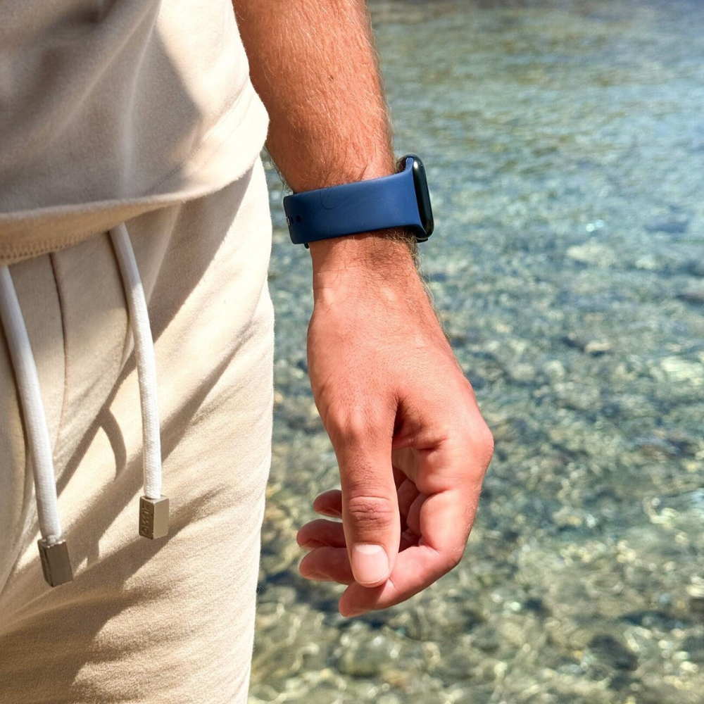 Apple Watch Silicone Strap (Blue)