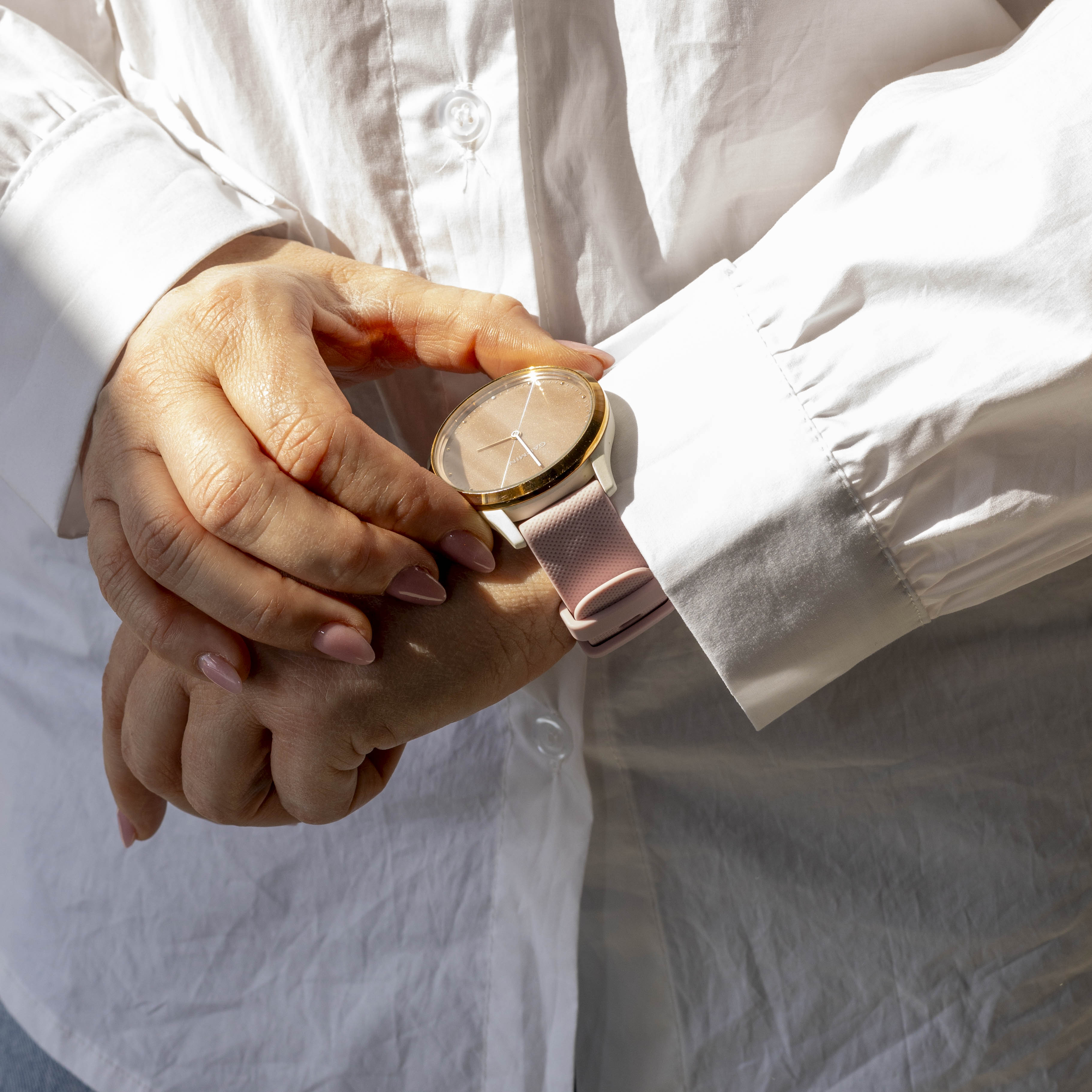 Polar Ignite siliconen bandje (roze)