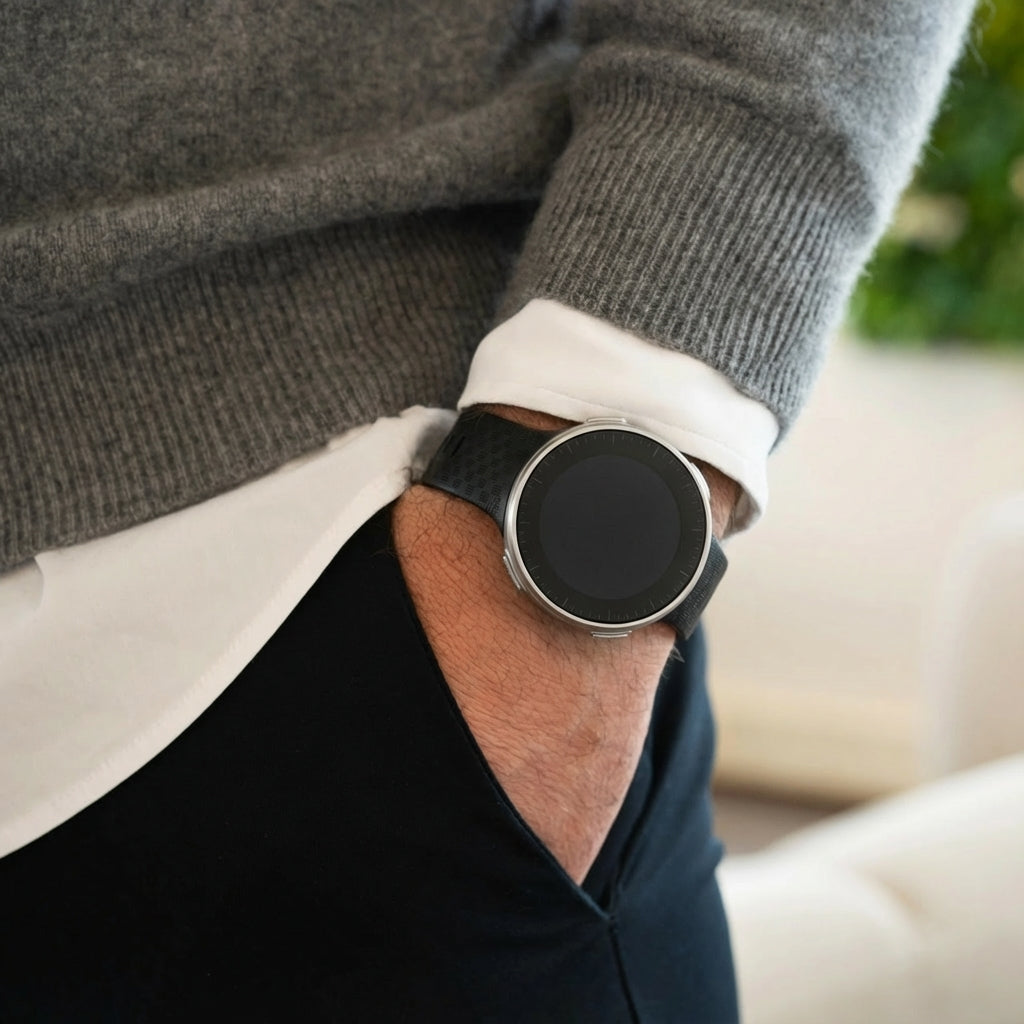 Polar Vantage V siliconen bandje (zwart)