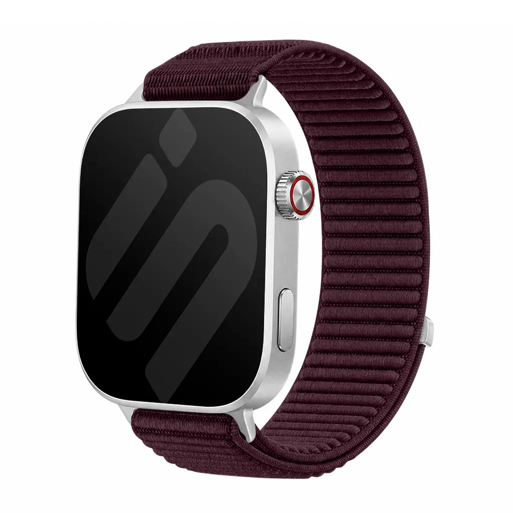 Xiaomi Smart Band 10 Pro wave nylon bandje (plum)
