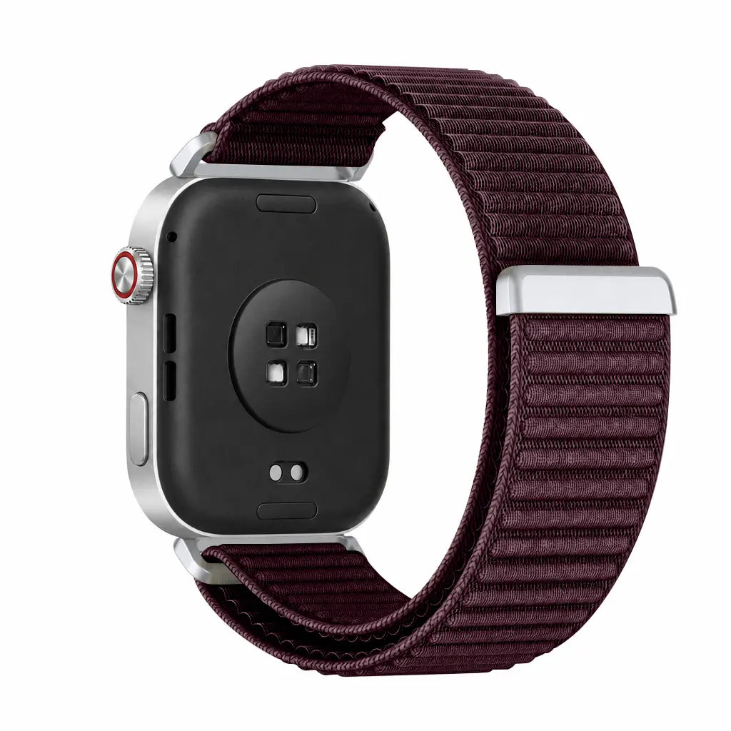 Redmi Watch 4 wave nylon bandje (plum)