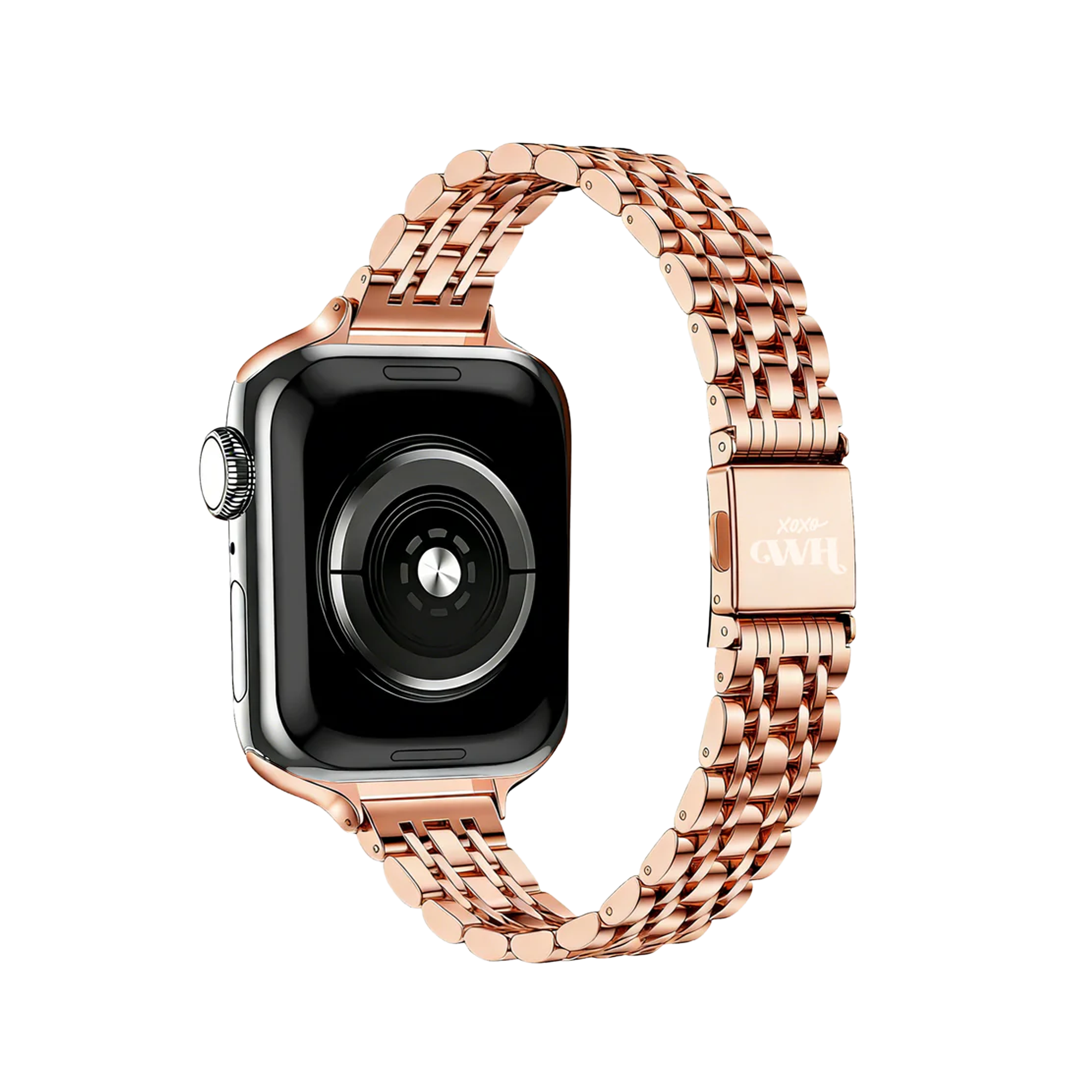 xoxo Wildhearts Apple Watch stalen bandje 'slim' (roségoud)