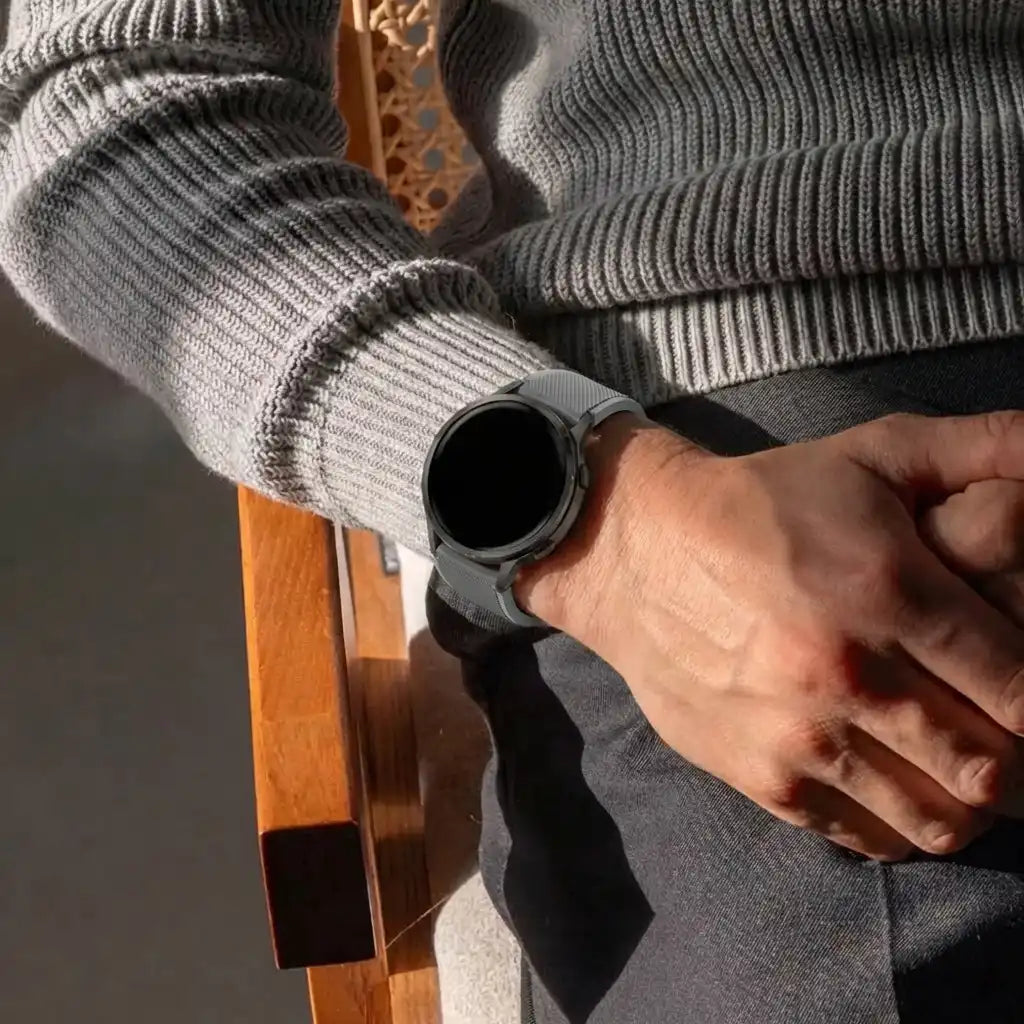 Samsung Galaxy Watch 5 Pro siliconen bandje (grijs)