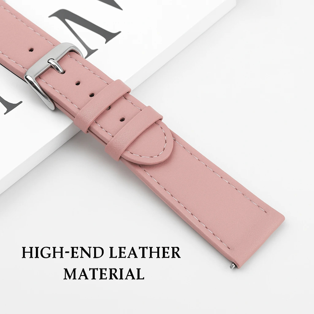 Polar Vantage M Leather Strap (Pink)