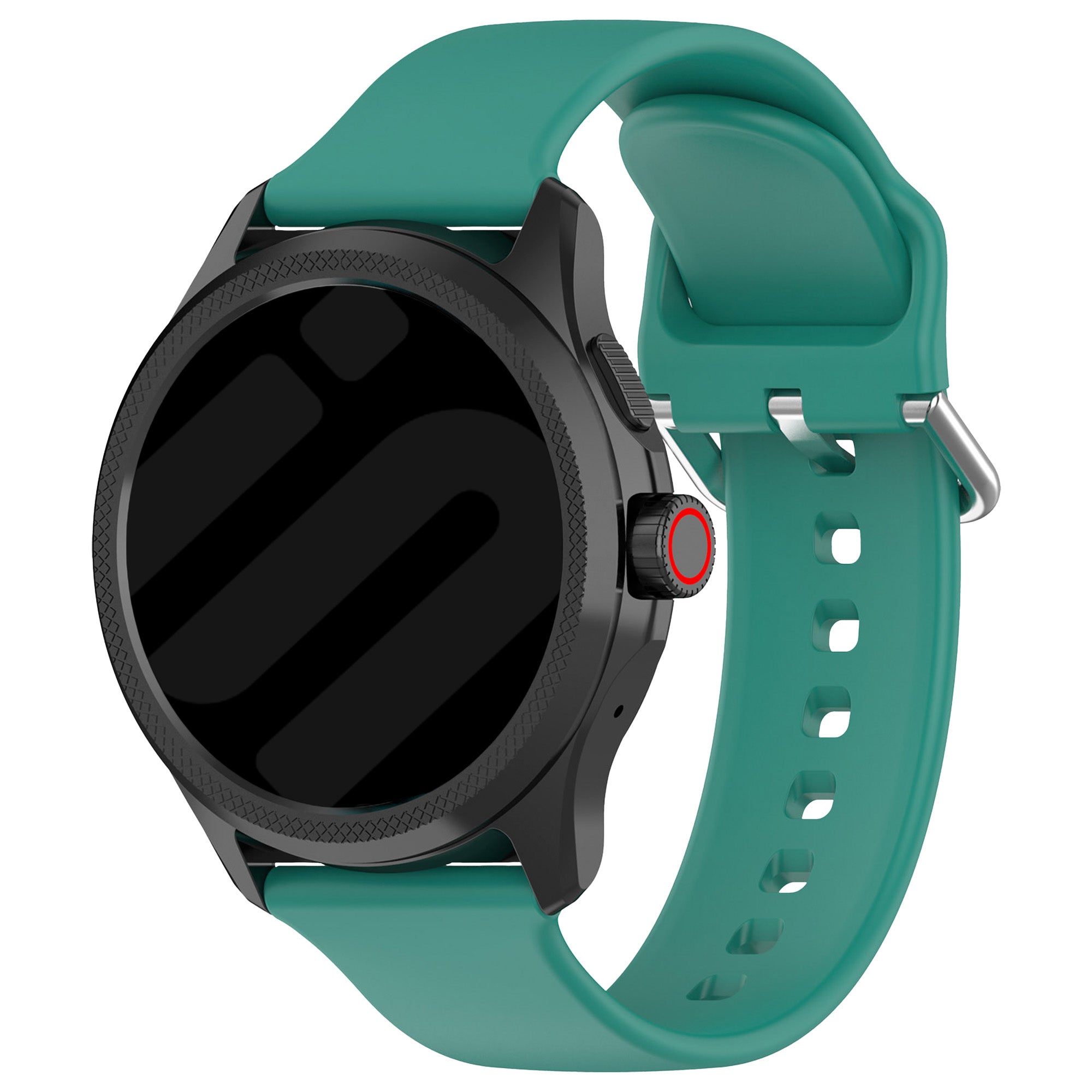 Coros Apex 4 - 46mm Silicone Buckle Strap (Pine Green)