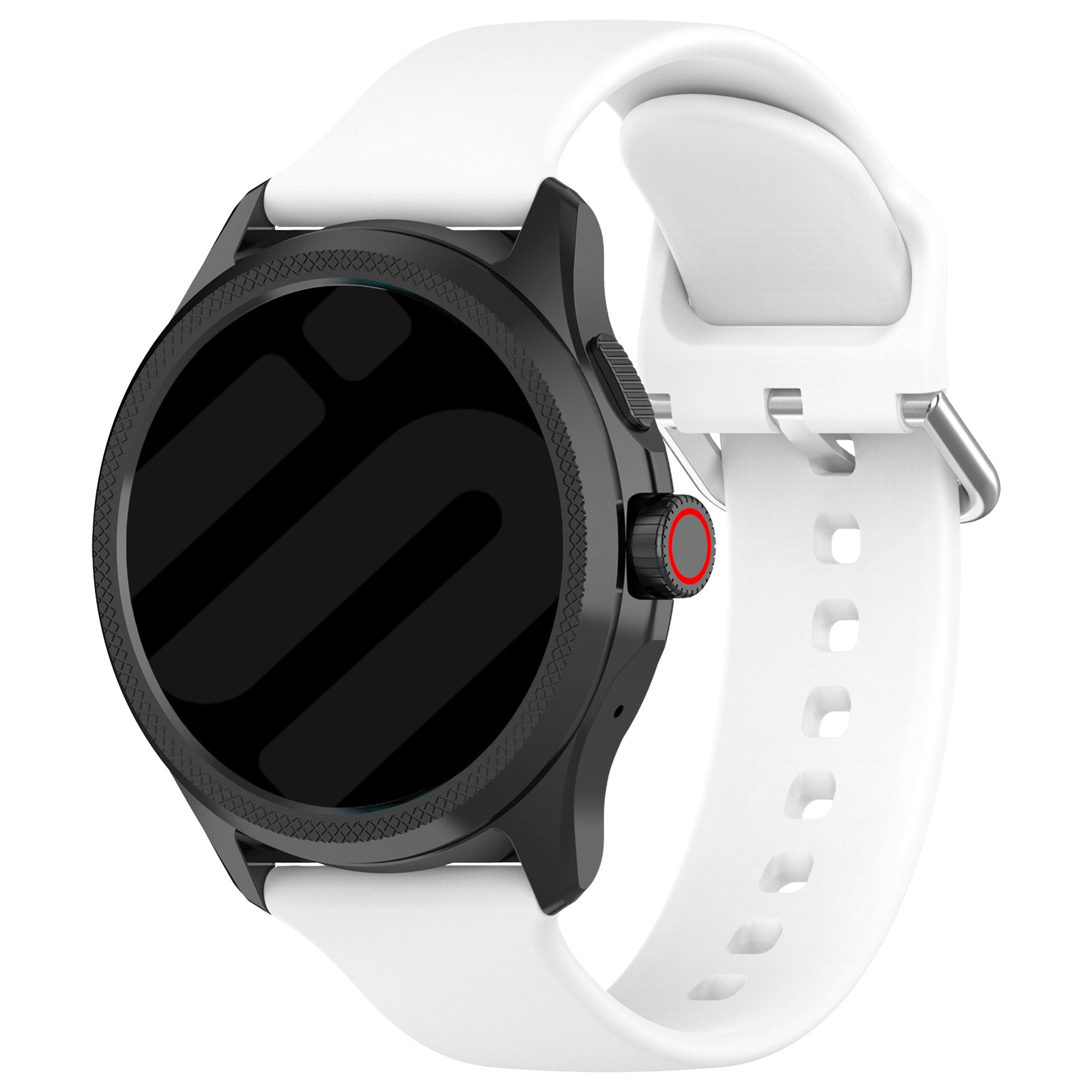 Coros Nomad Silicone Buckle Strap (White)