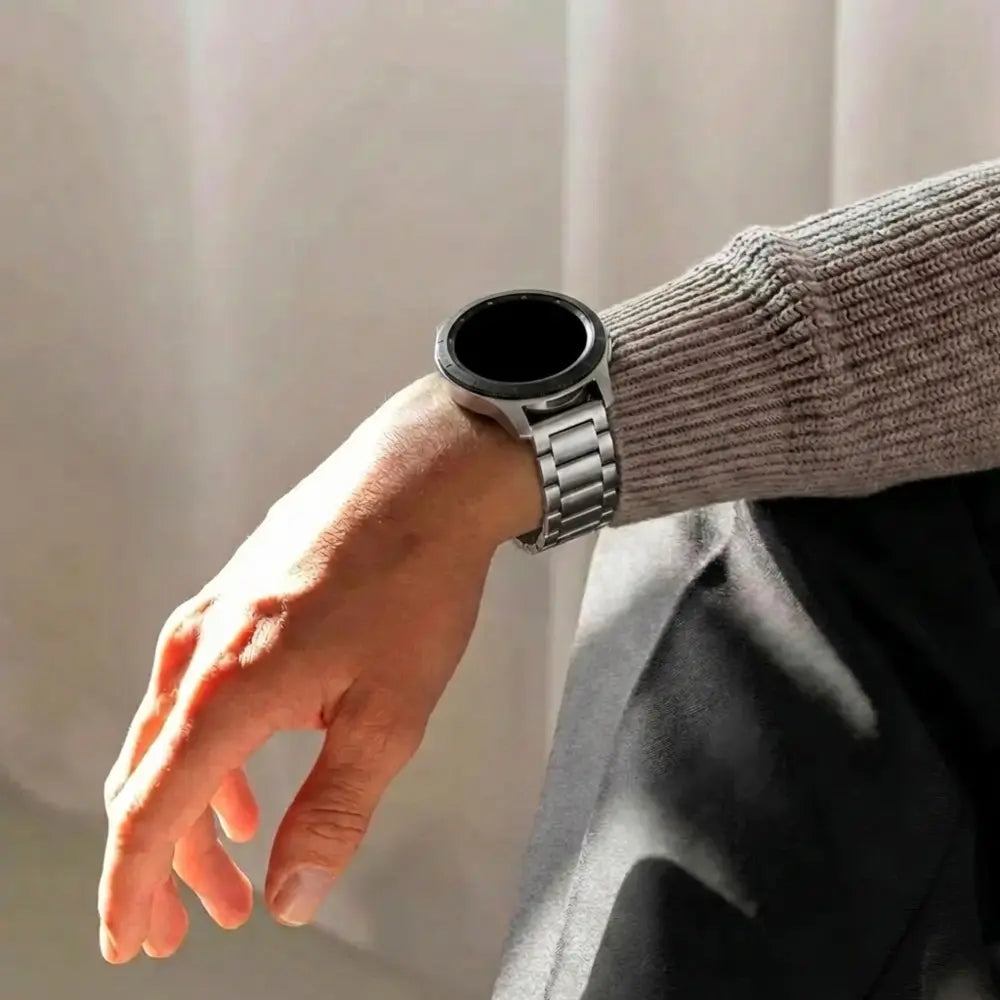 Google Pixel Watch 3 - 41mm stalen band (zilver)