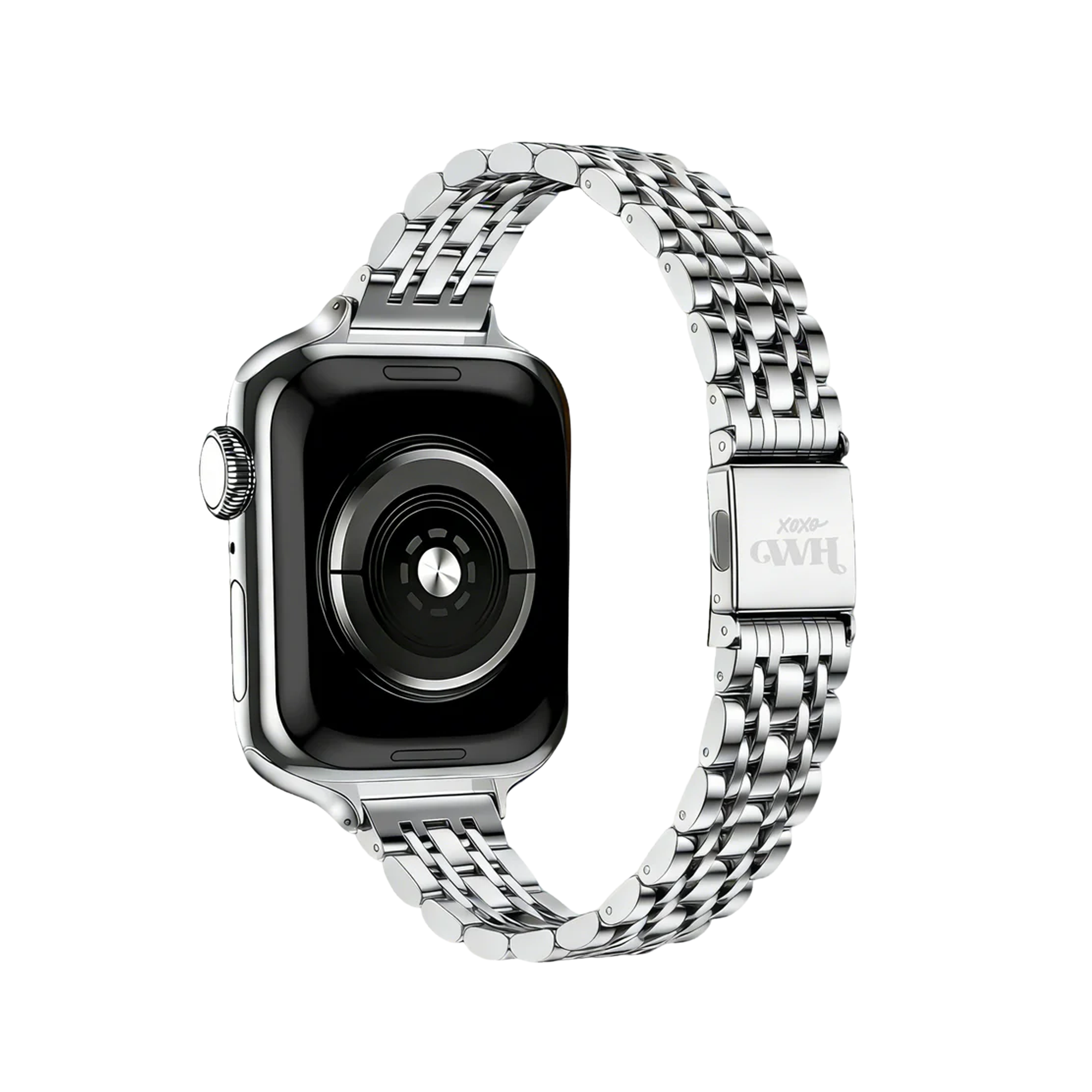 xoxo Wildhearts Apple Watch stalen bandje 'slim' (zilver)