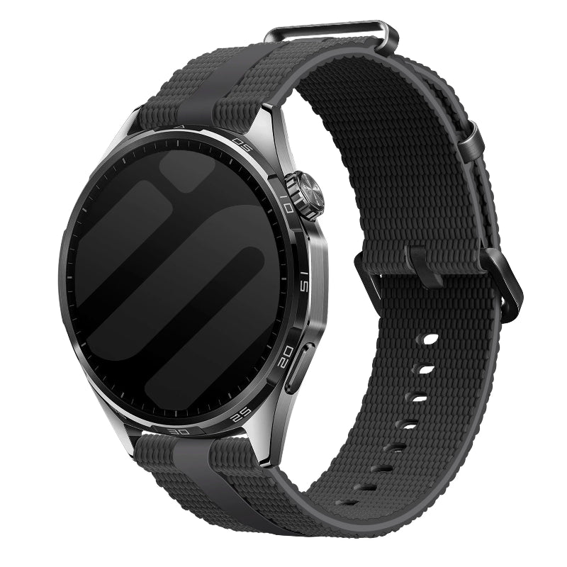 OnePlus Watch 3 - 43mm Silicone Active Strap (Black)