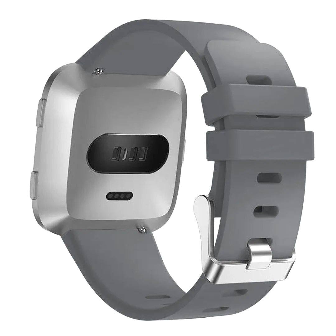 Fitbit Versa (2) siliconen bandje (grijs)