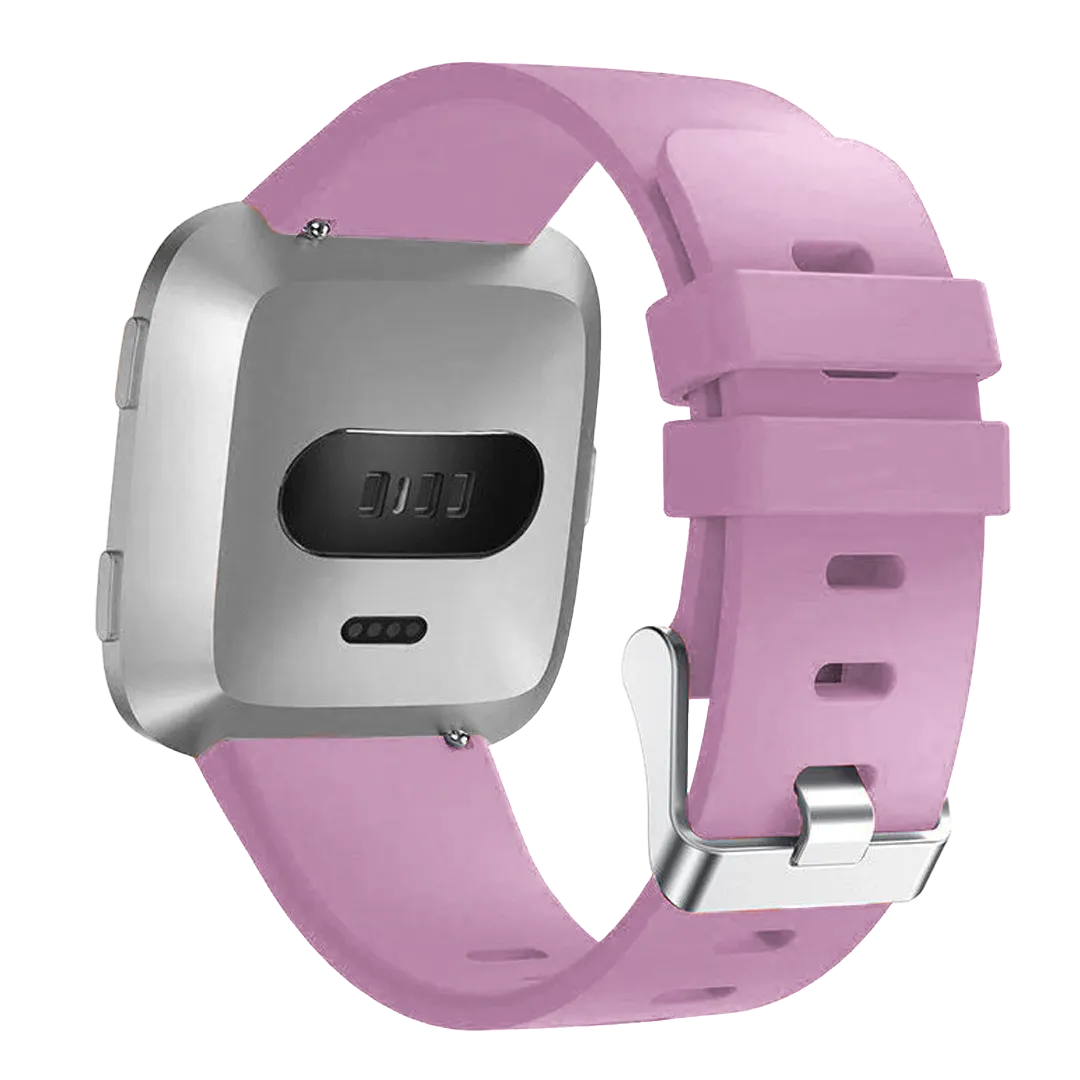 Fitbit Versa (2) siliconen bandje (oud-roze)