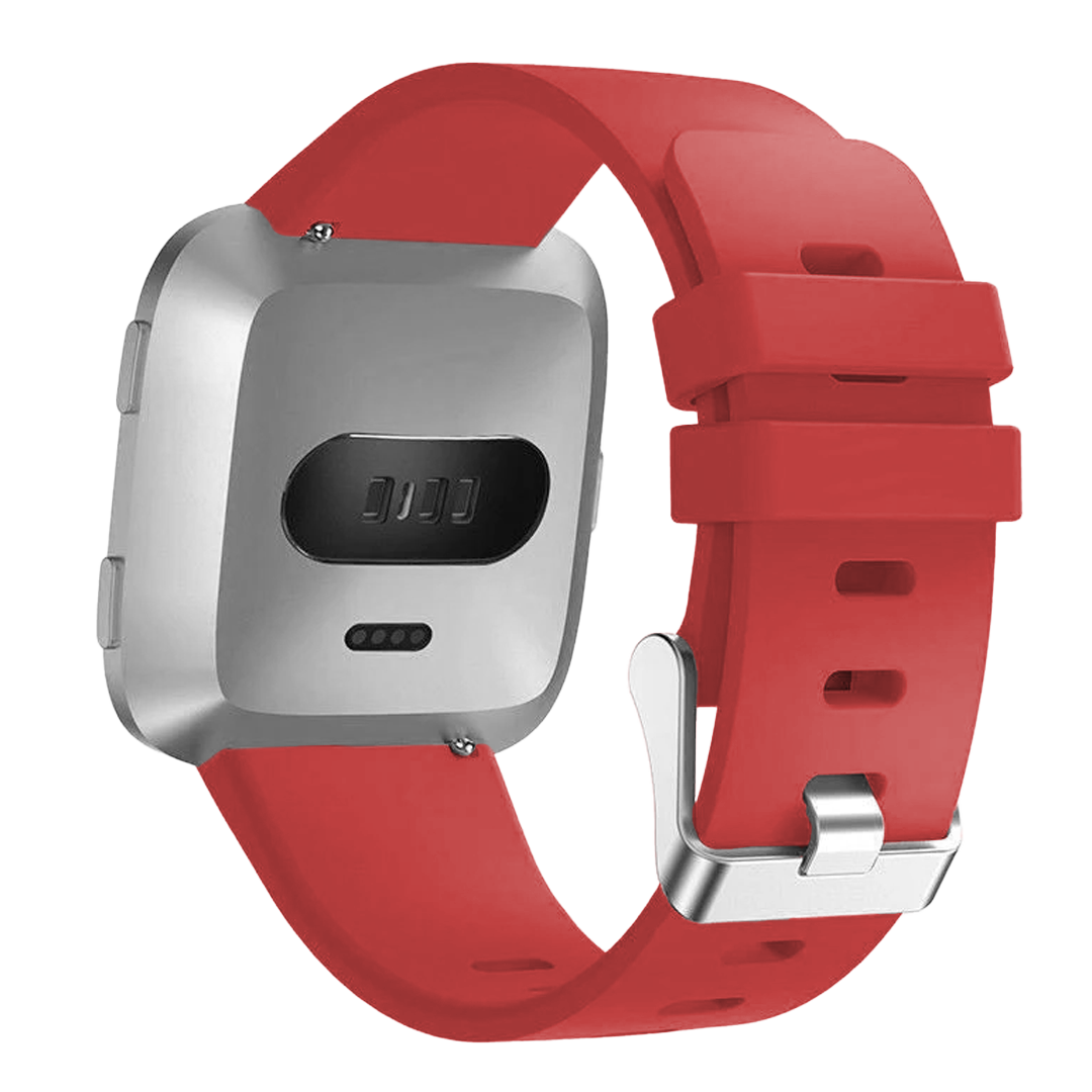 Fitbit Versa/Versa 2 Silicone Strap (Red)