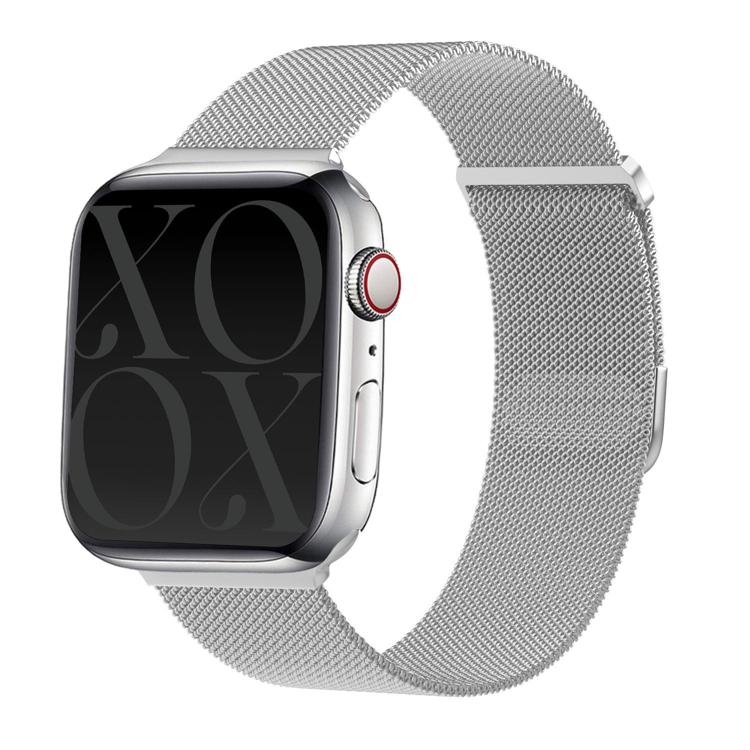 xoxo Wildhearts Apple Watch Milanese band (zilver)