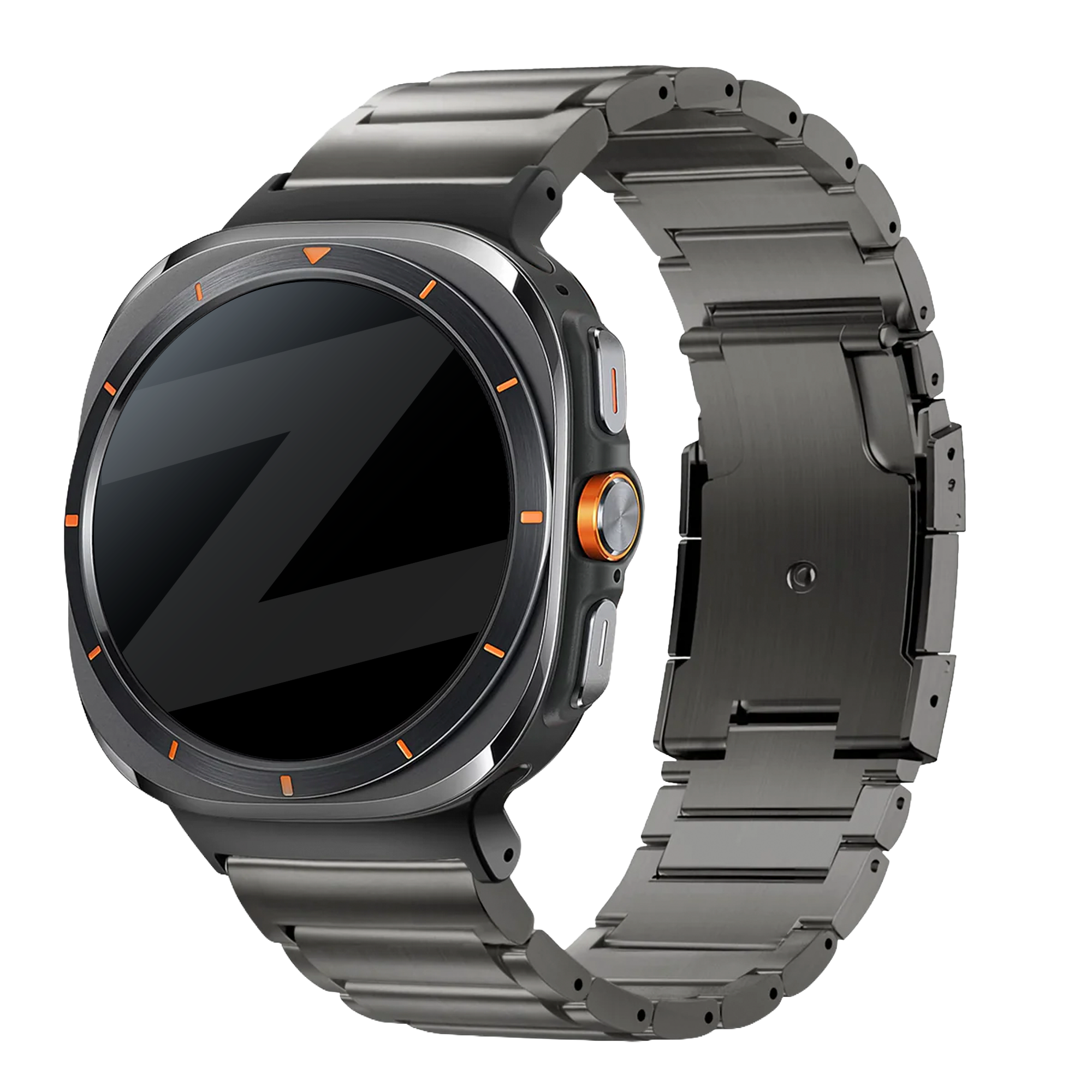 Bandz Samsung Galaxy Watch Ultra titanium band 'Classic' (grafiet)