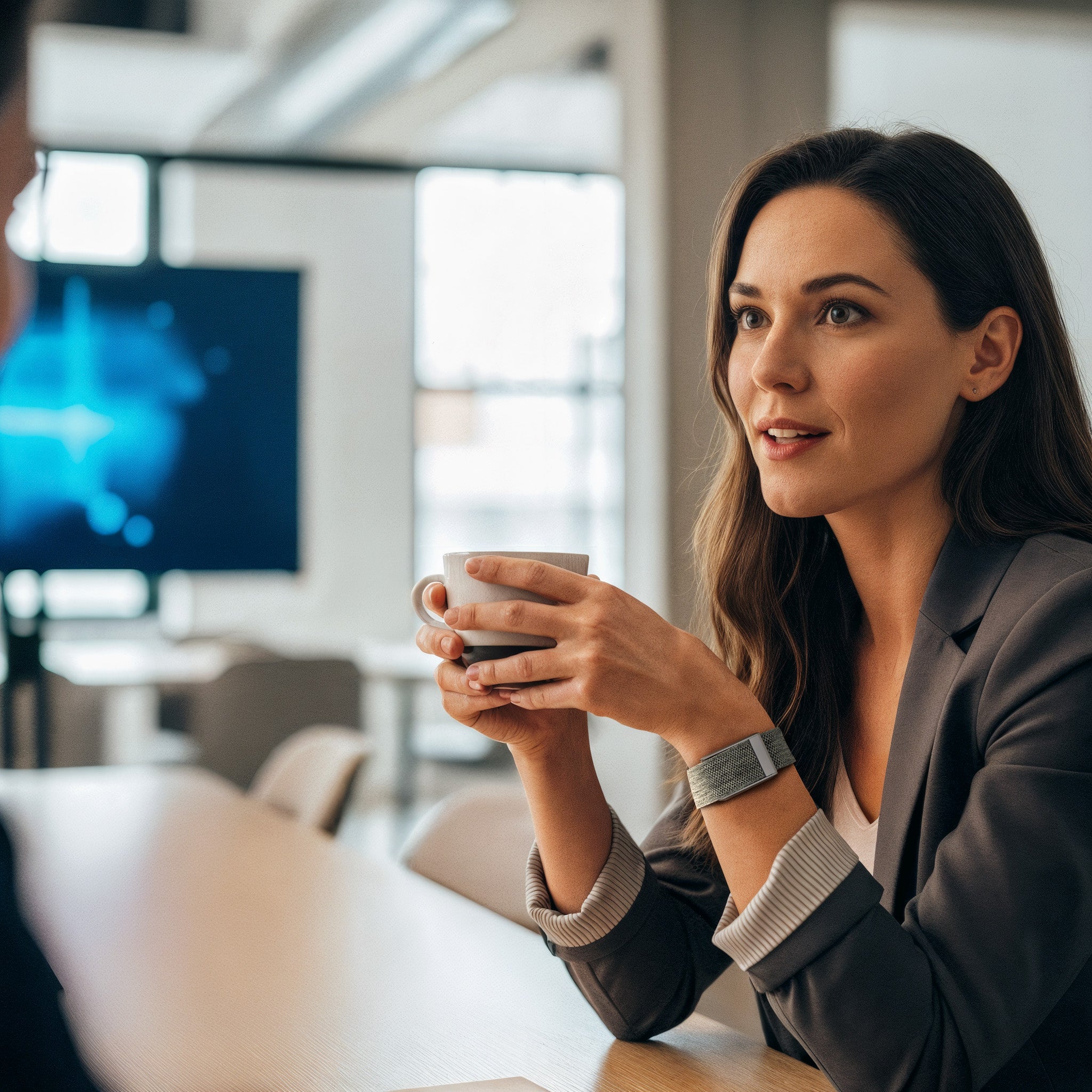 Whoop MG Nylon Strap (Grey-Green)