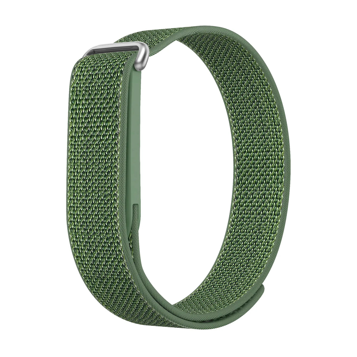 Bandz Fitbit Air nylon band 'Classic' (legergroen)