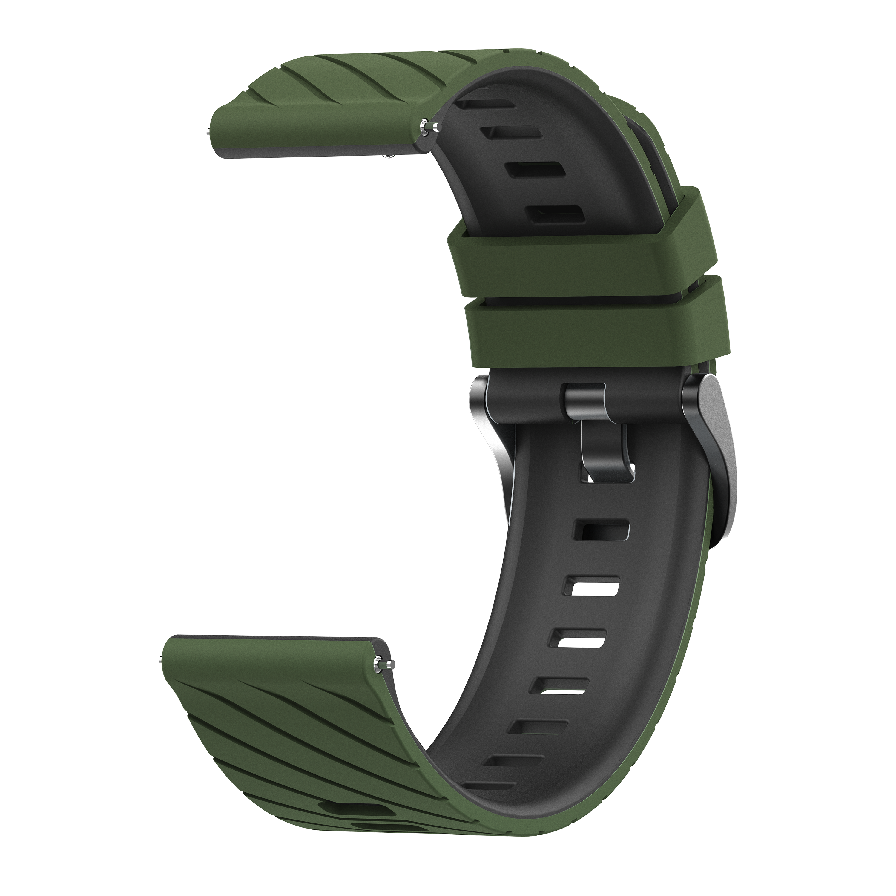 Suunto 9 Peak twill sport band (groen/zwart)