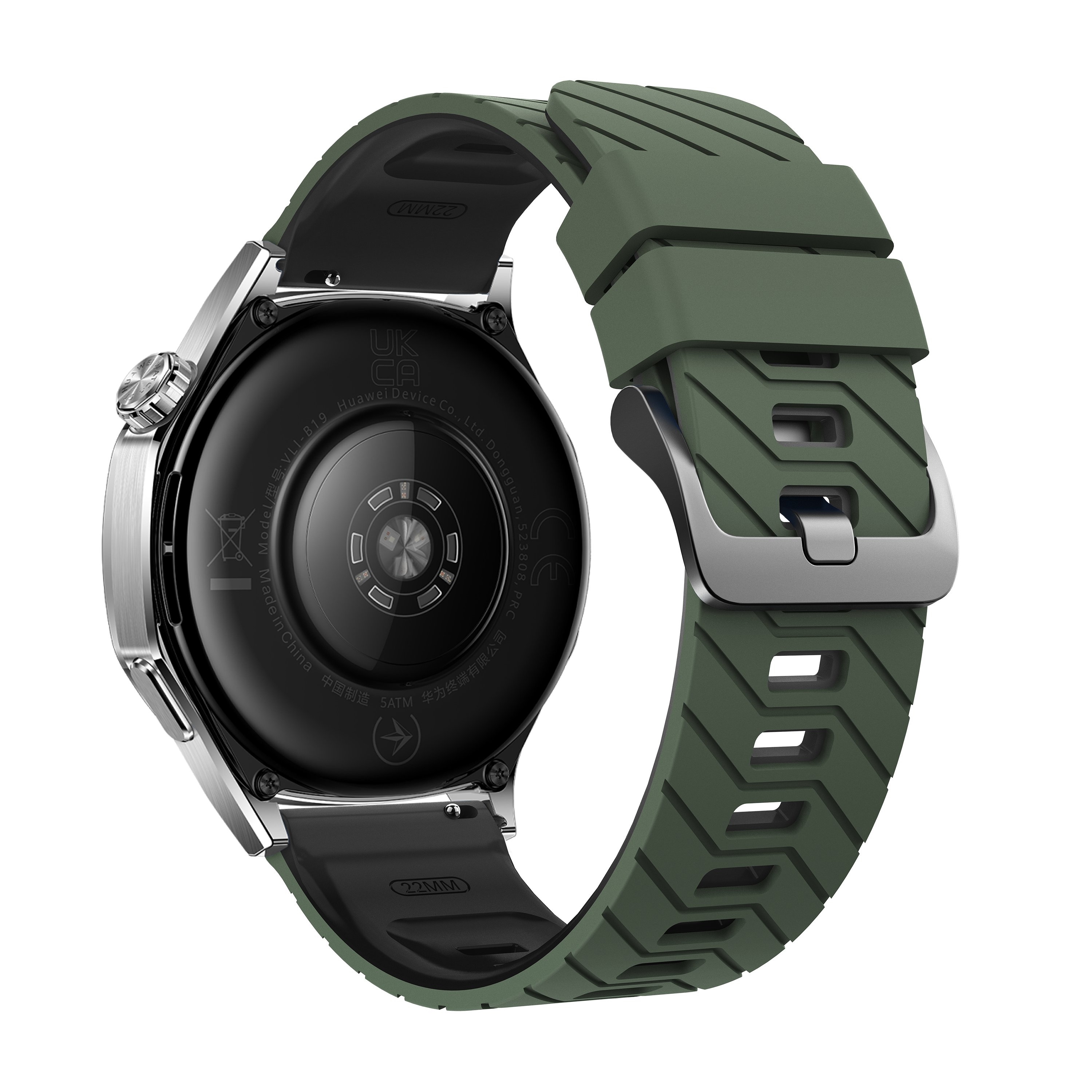 Suunto 9 Peak twill sport band (groen/zwart)