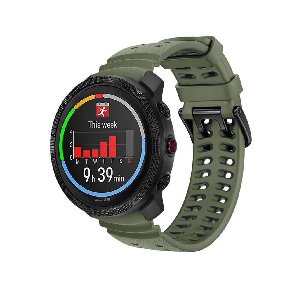 Polar Vantage M silicone grain band (legergroen)