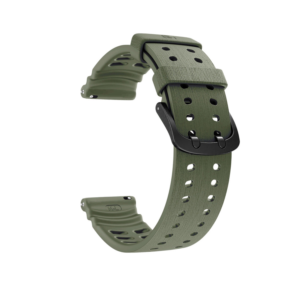 Polar Grit X2 Pro silicone grain band (legergroen)