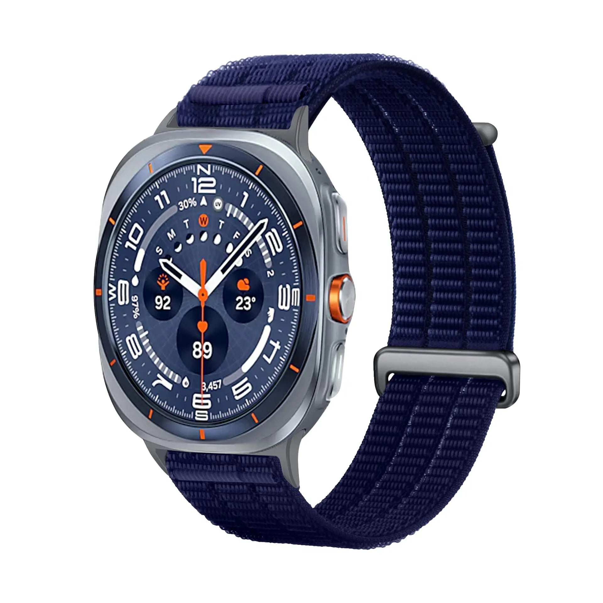 Samsung Galaxy Watch Ultra 2 Nylon Air Strap (Dark Blue)
