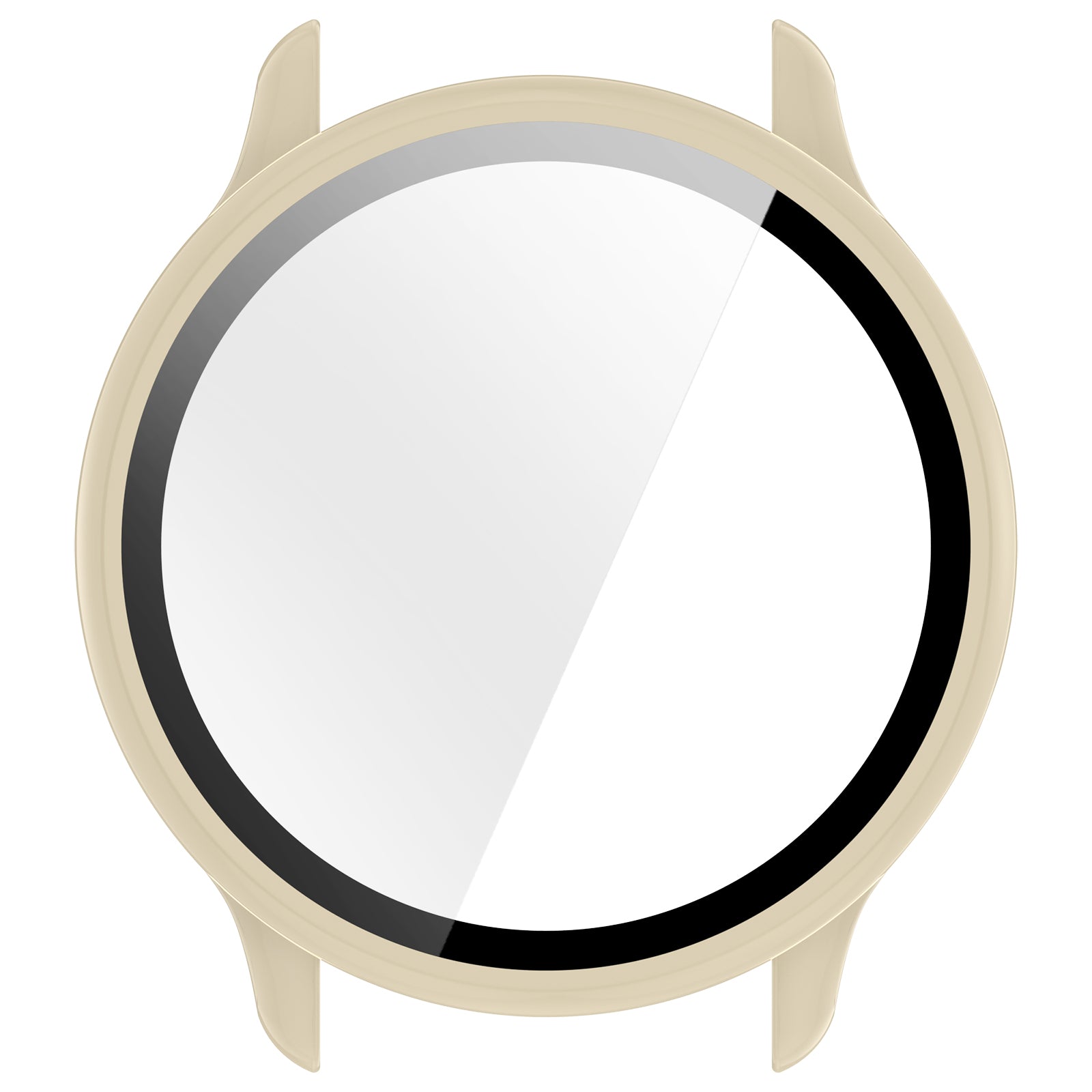 Garmin Vivoactive 6 hard case met glas (beige)