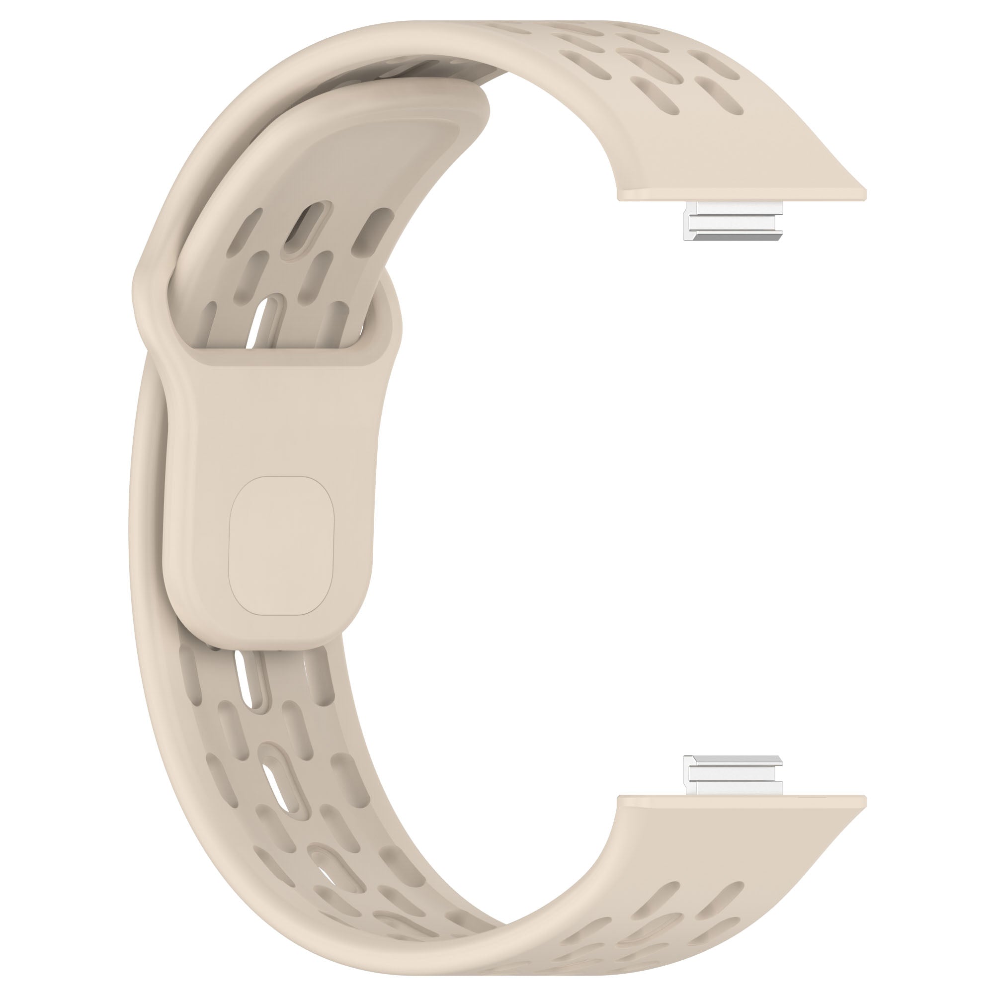 Xiaomi Smart Band 10 Pro siliconen air bandje (beige)