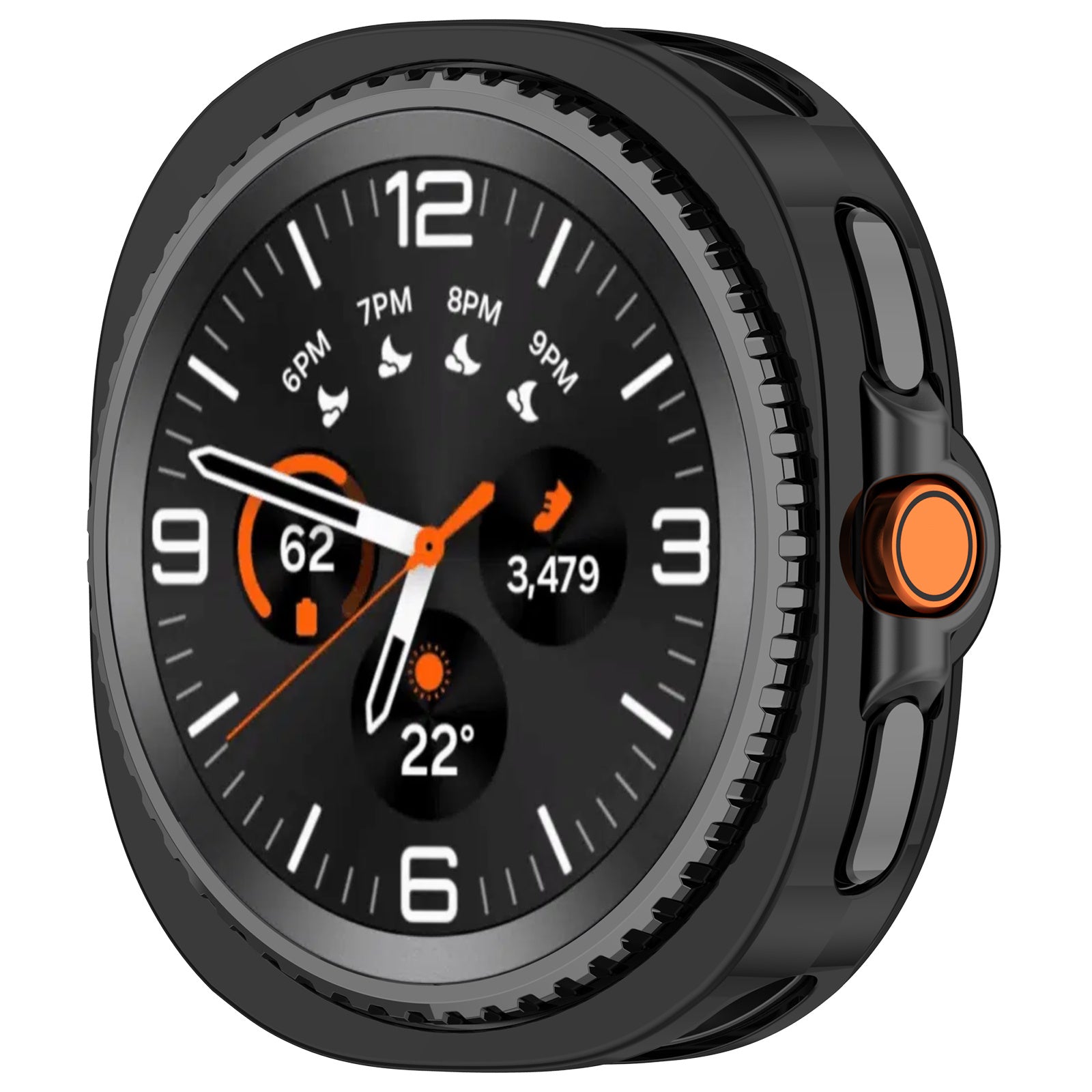 Samsung Galaxy Watch 8 Classic TPU case (zwart)