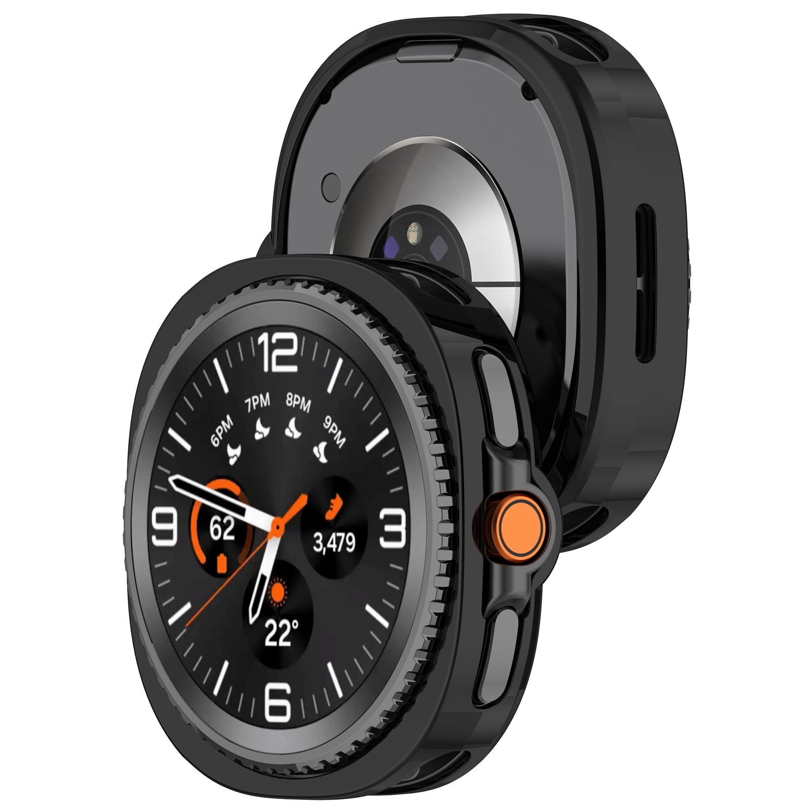 Samsung Galaxy Watch 8 Classic TPU case (zwart)