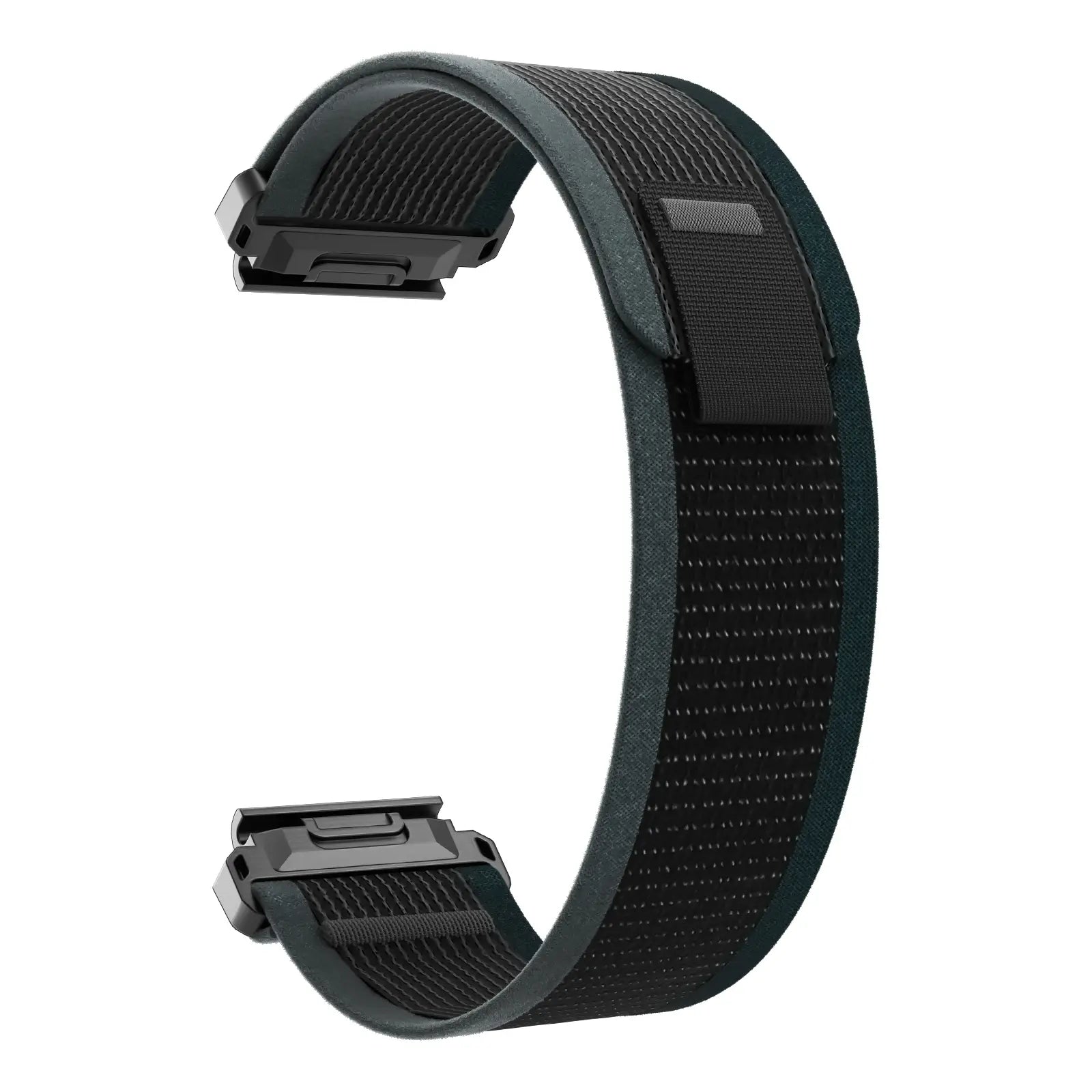Garmin Instinct 3 - 45mm Premium Trail Loop Strap (Black/Green)