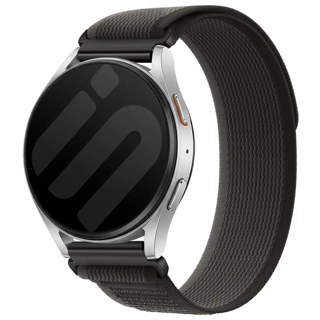 Huawei Watch GT 7 - 46mm trail nylon band (zwart/grijs)